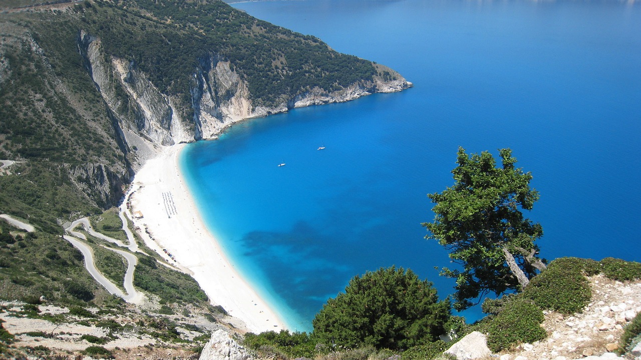 Beach Greece Kefalonia Island