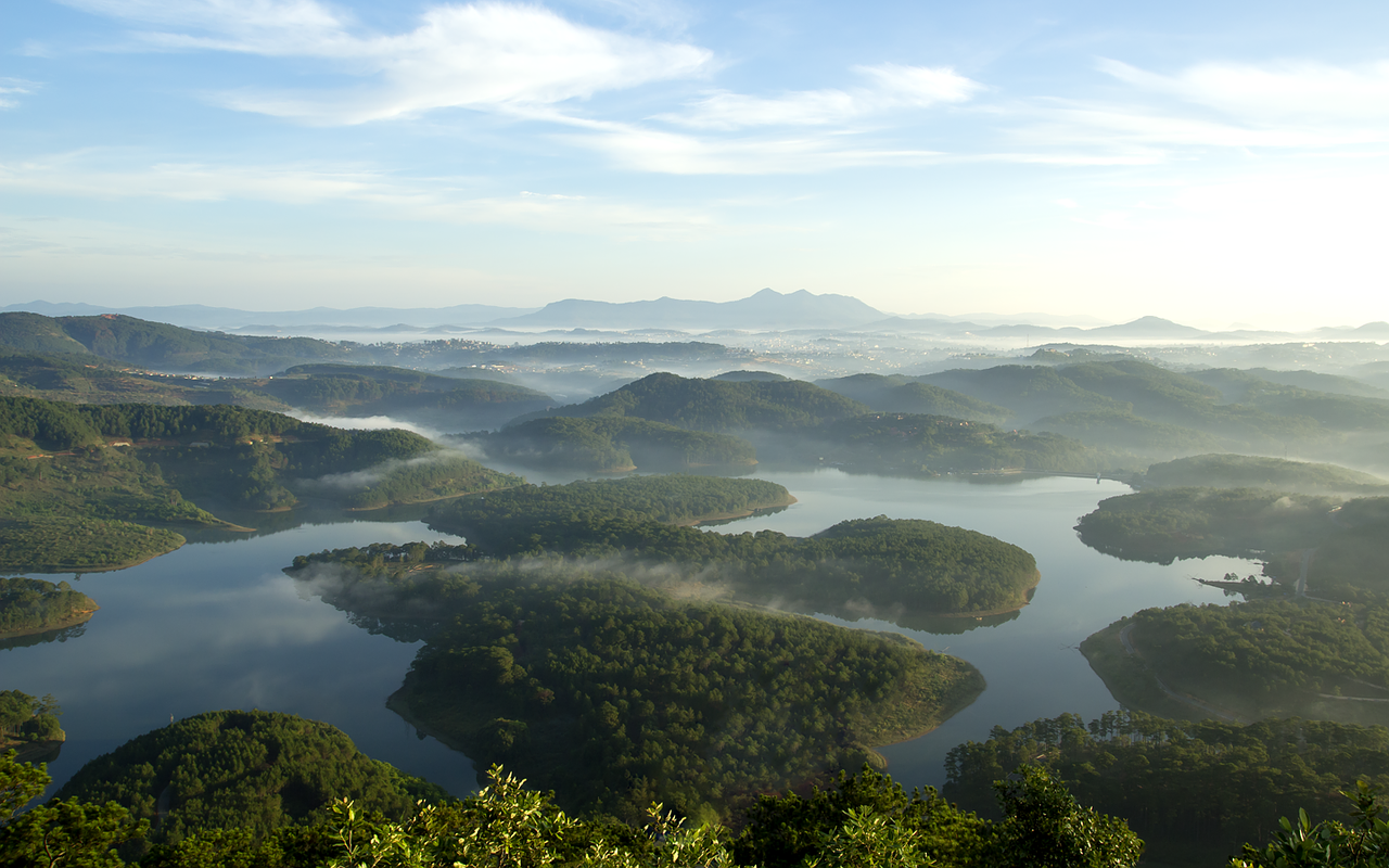 Dalat Vietnam Landscape