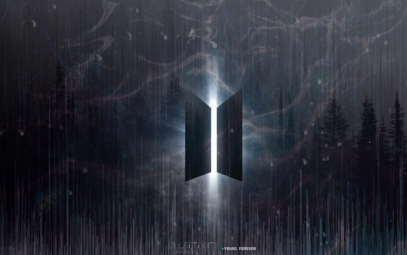 BTS Logo Wallpaper  Download to your mobile from PHONEKY