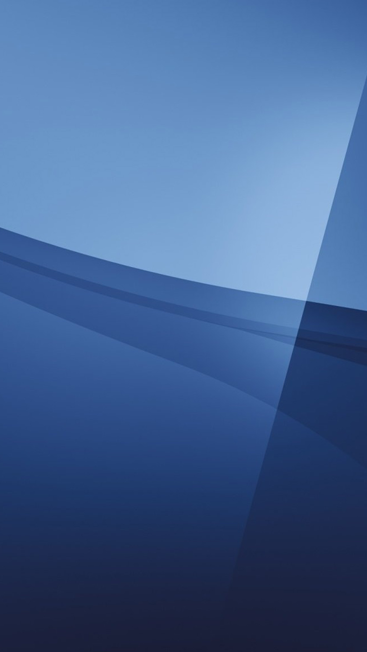 iPhone X wallpaper. line art flat abstract blue pattern background