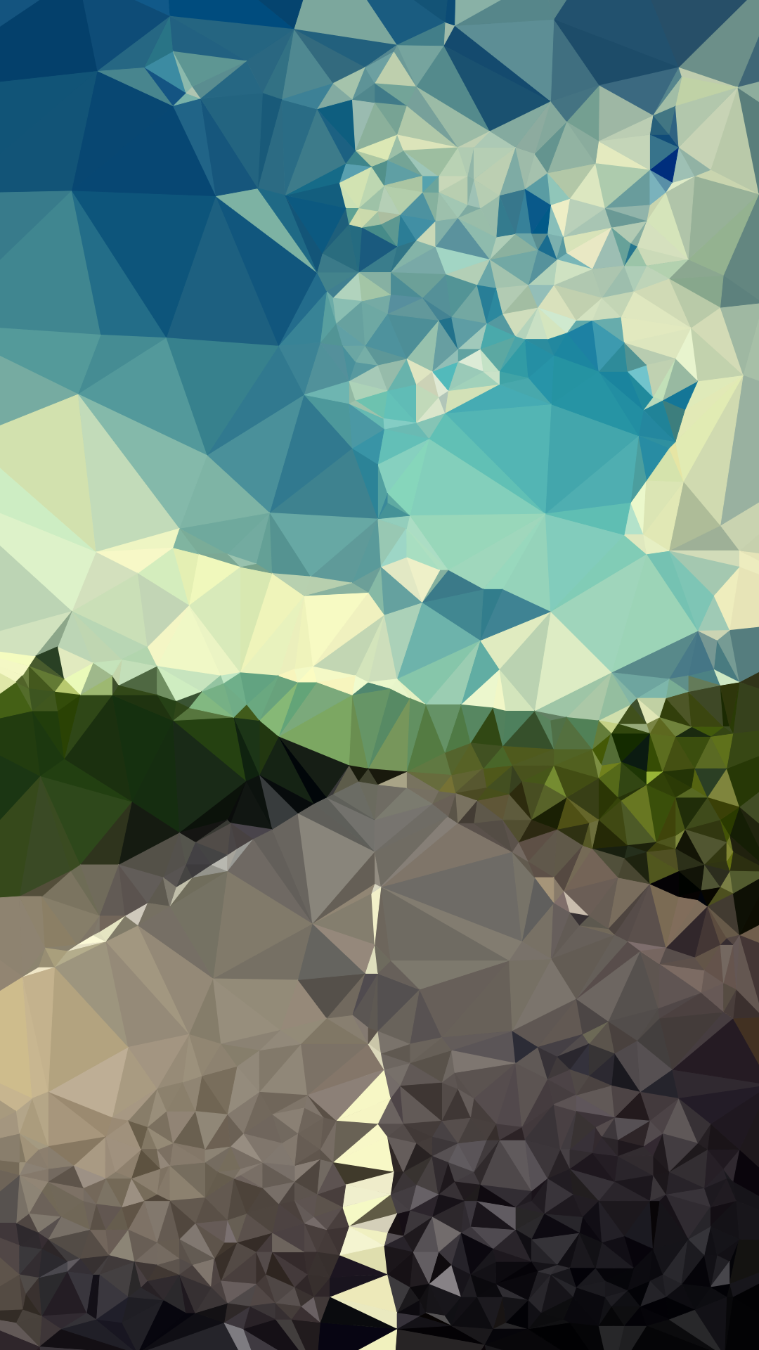 Download 25 flat polygon wallpaper