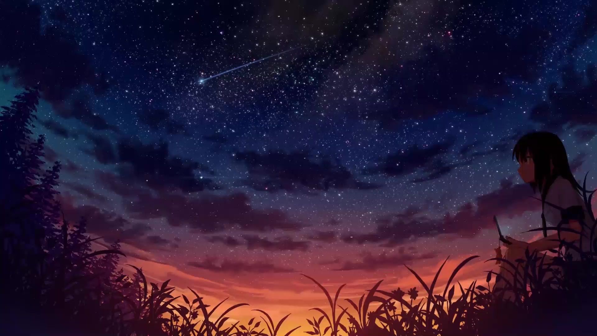 Anime Evening Wallpaper Free Anime Evening Background
