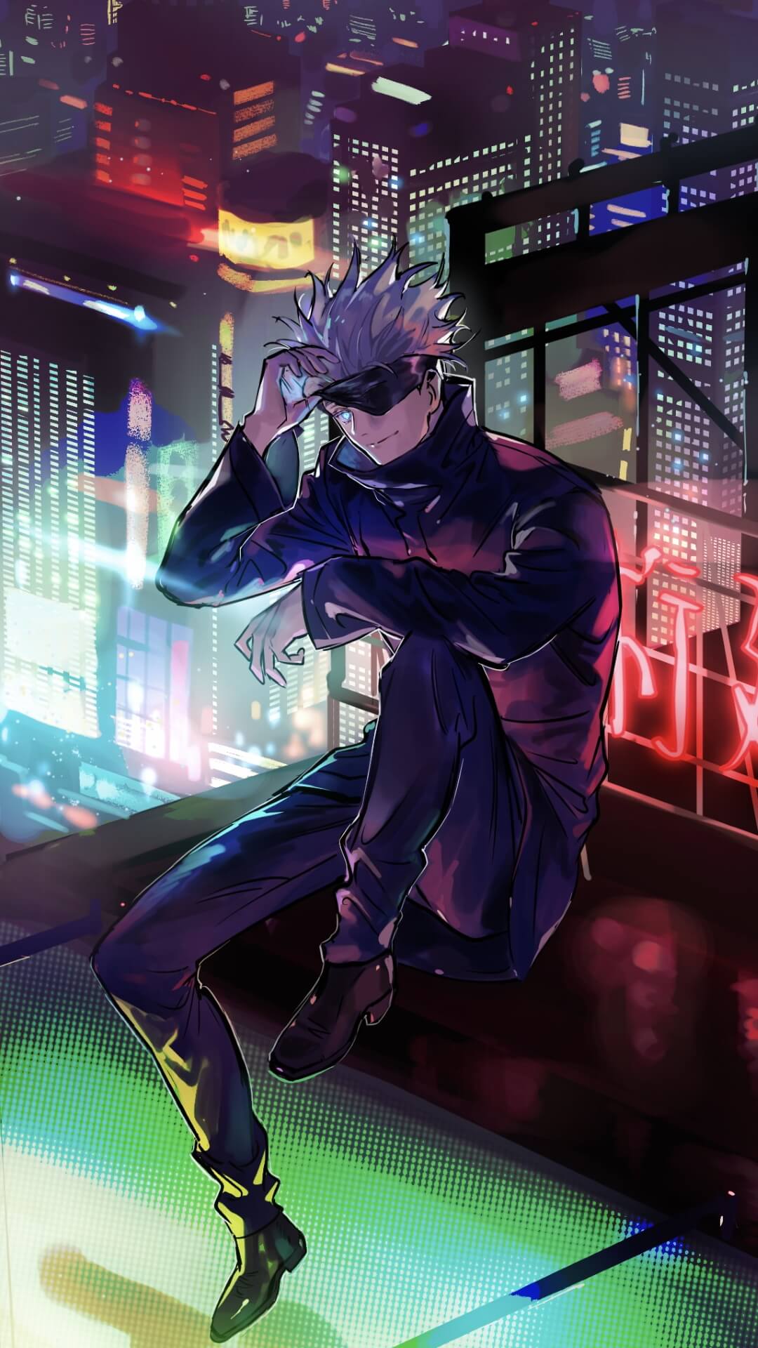 Jujutsu Kaisen Satoru Gojo.iPhone 7 Plus wallpaper 1080×1920