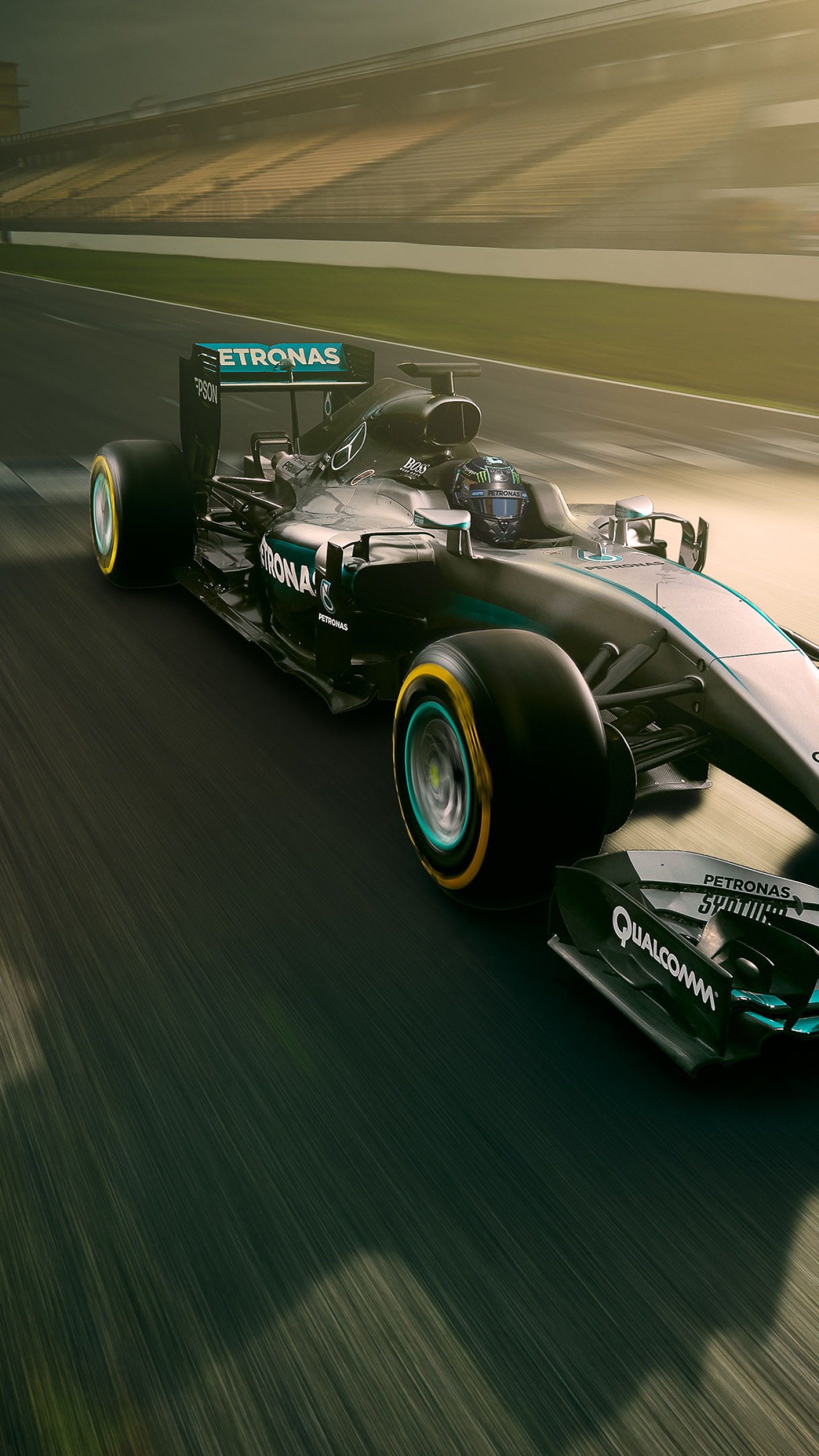 Mercedes AMG Petronas F1 Car 4K Wallpaper • Wallpaper For You