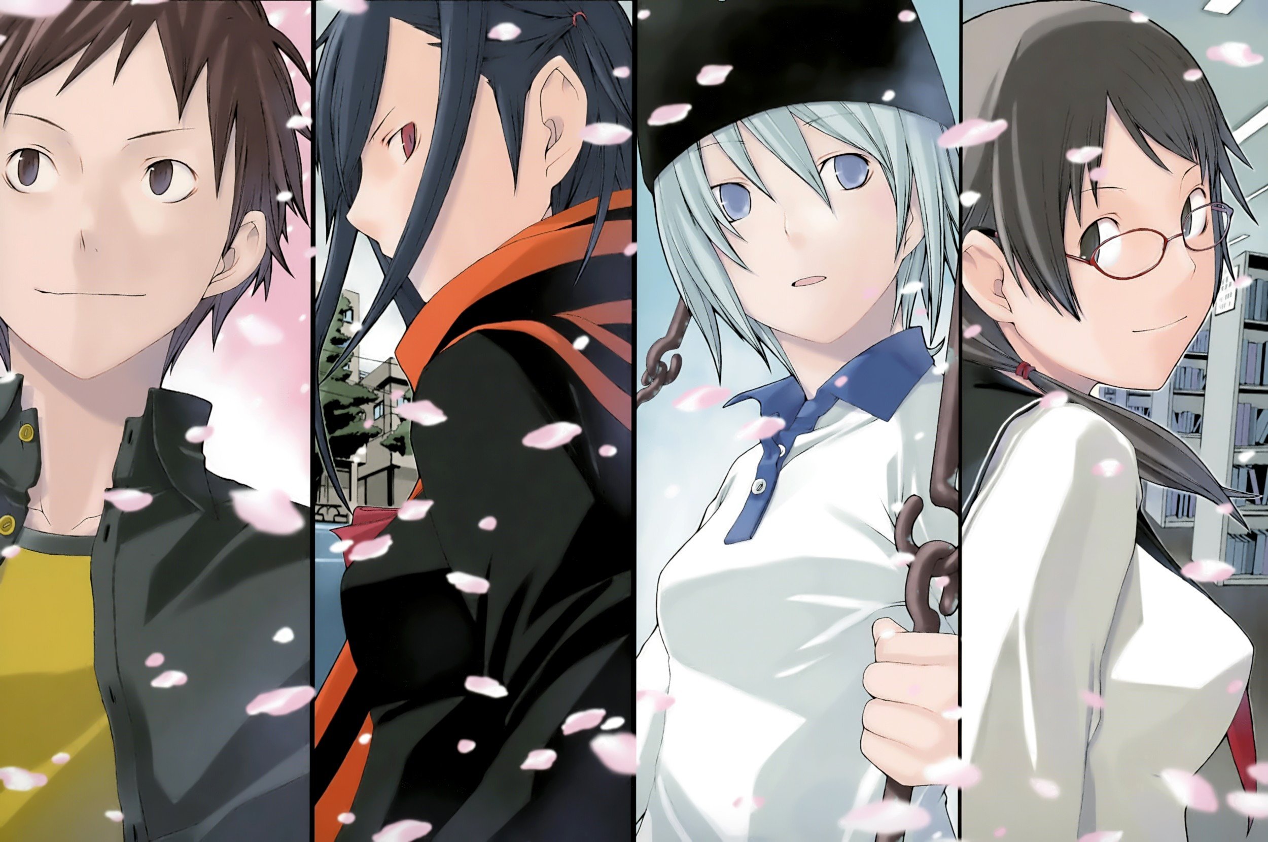 Yozakura Quartet, Hiizumi Akina, Yarizakura Hime, Nanami Ao, Isone Kotoha HD Wallpaper / Desktop and Mobile Image & Photo