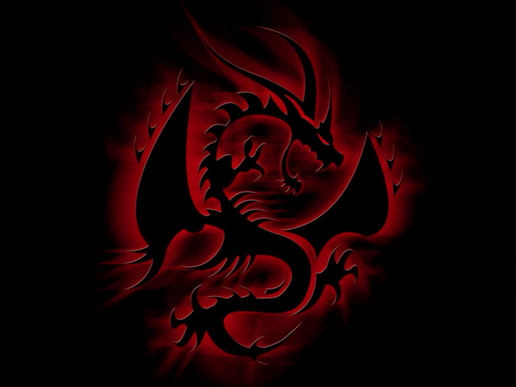 Black And Red Dragon
