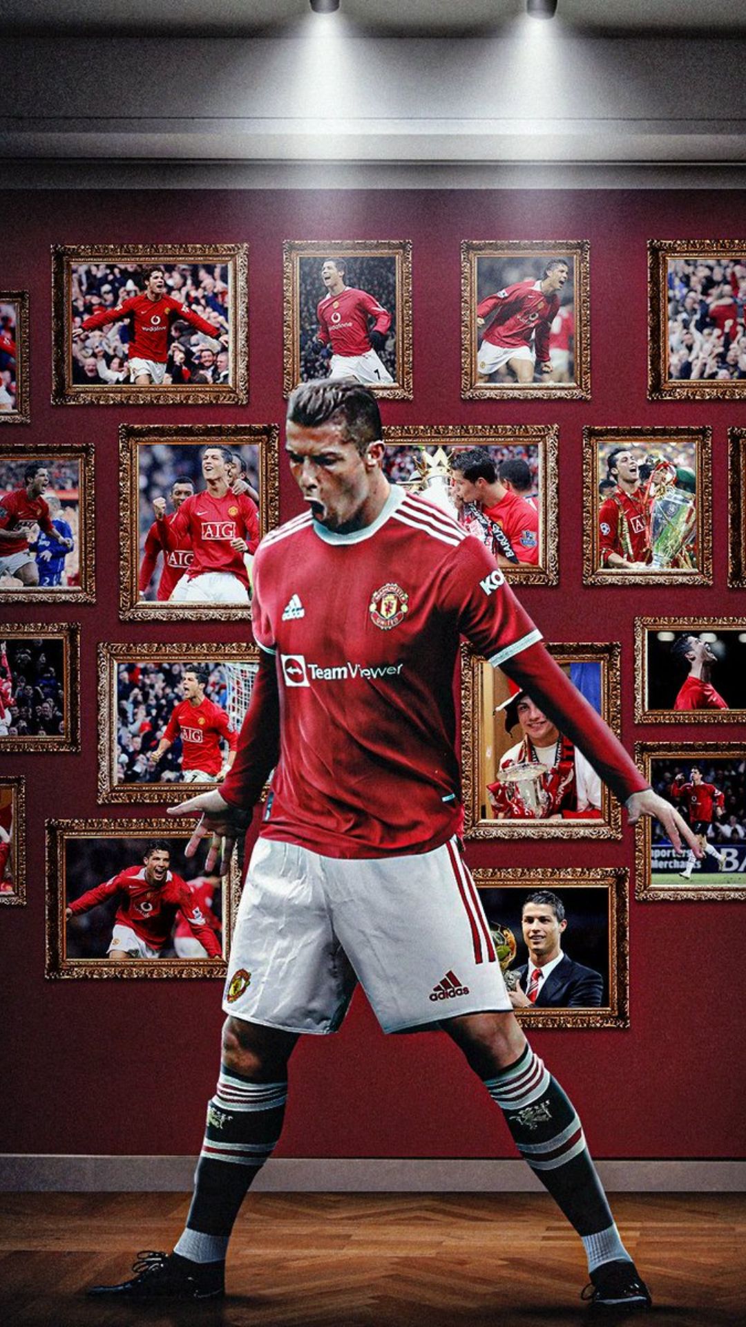 Ronaldo Manchester United Wallpaper- Download High Quality Ronaldo Manchester United Wallpaper
