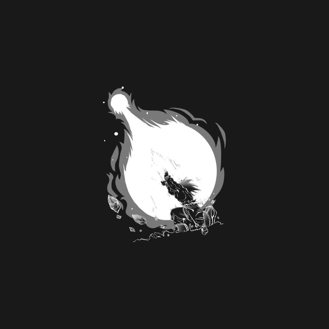 Dark Wallpaper, Dragon Ball, Son Goku, Dragon Ball Z, Dark, Copy Space • Wallpaper For You