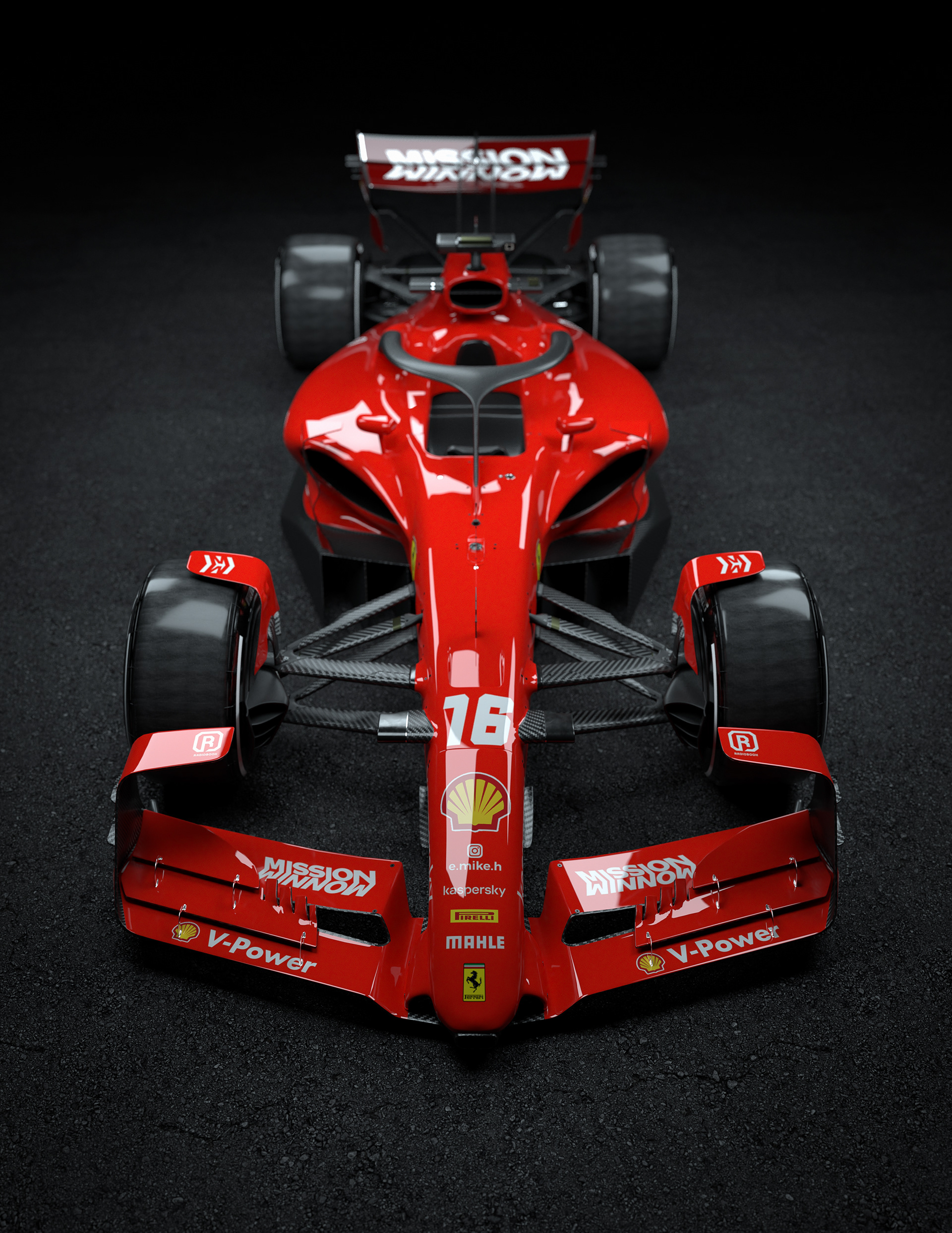 2022 Ferrari Formula 1 Concept Car 6