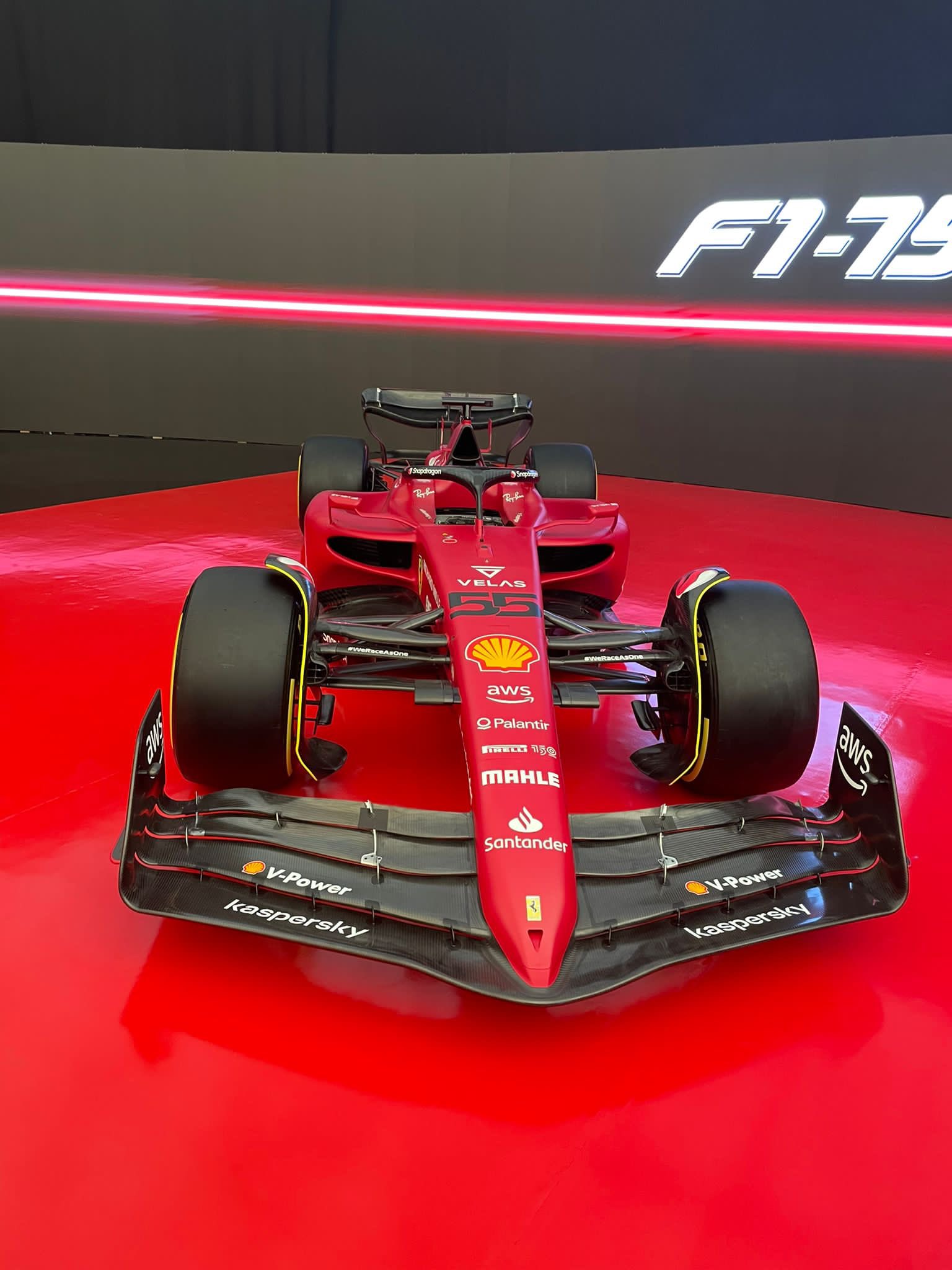 2022 Ferrari F175 Phone Wallpaper 001  WSupercars