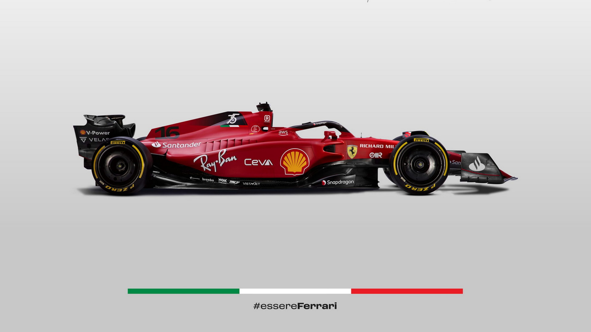 2022 Ferrari F1 75 Debuts With A Radical Design And Retro Looking Livery