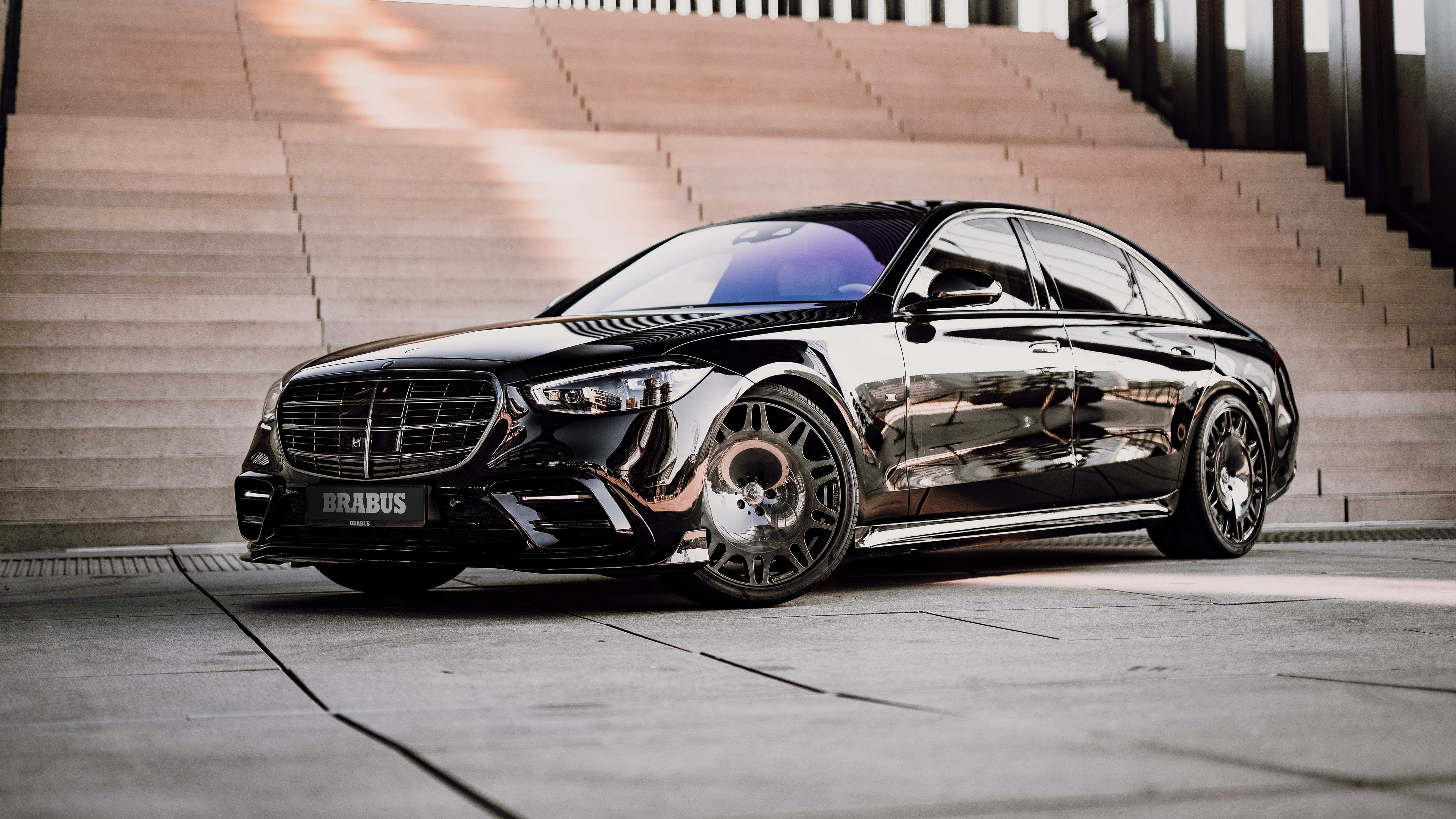 BRABUS 500 Mercedes Benz S 500 L 4MATIC 2021 5K 4 Wallpaper. HD Car Wallpaper