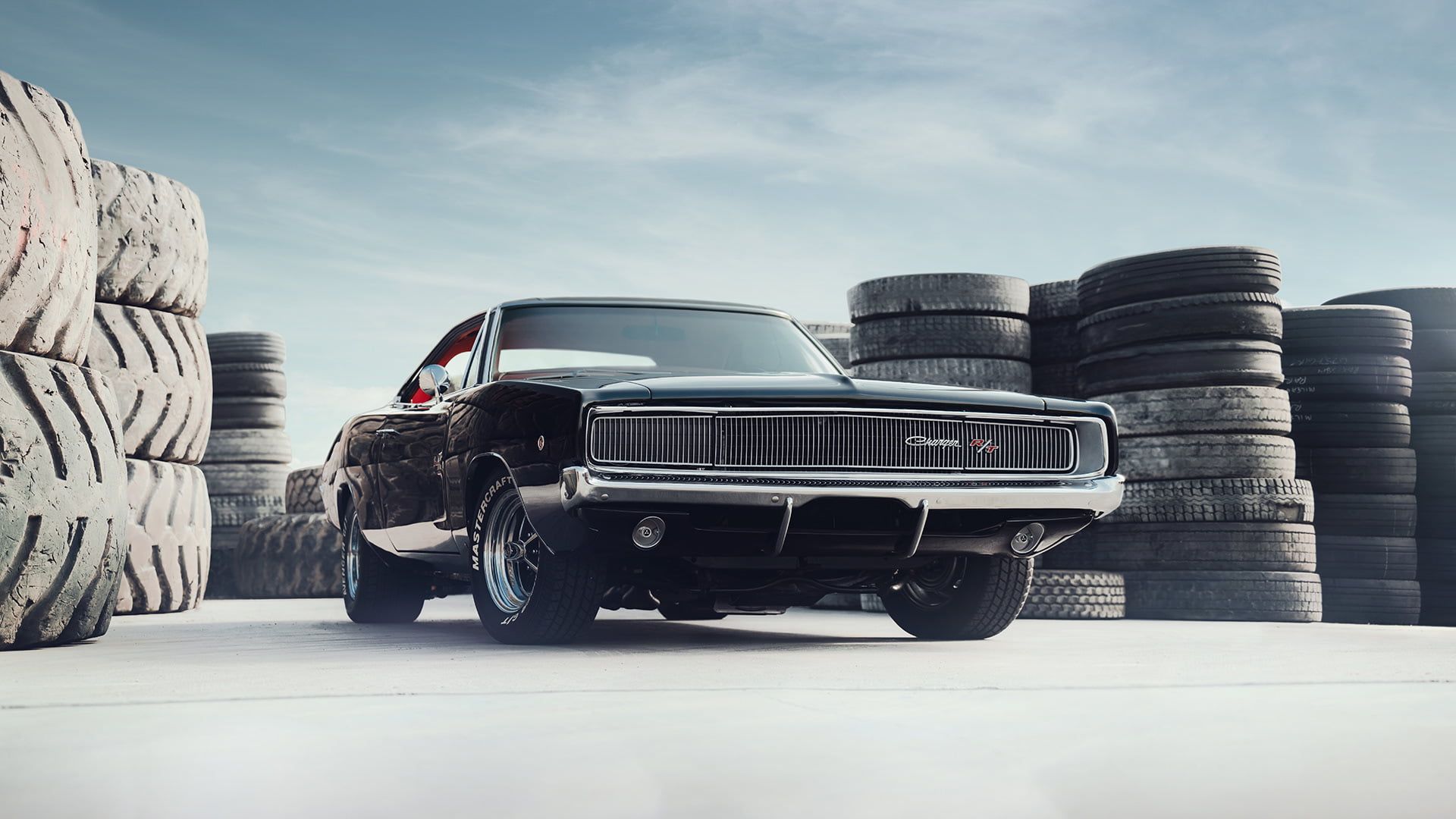 Charger RT Dodge Charger R T 1968 #car Black Cars #tires #sky #Dodge P #wallpaper #hdwallpaper #desktop Dodge Charger, Dodge Charger Rt, Dodge Charger