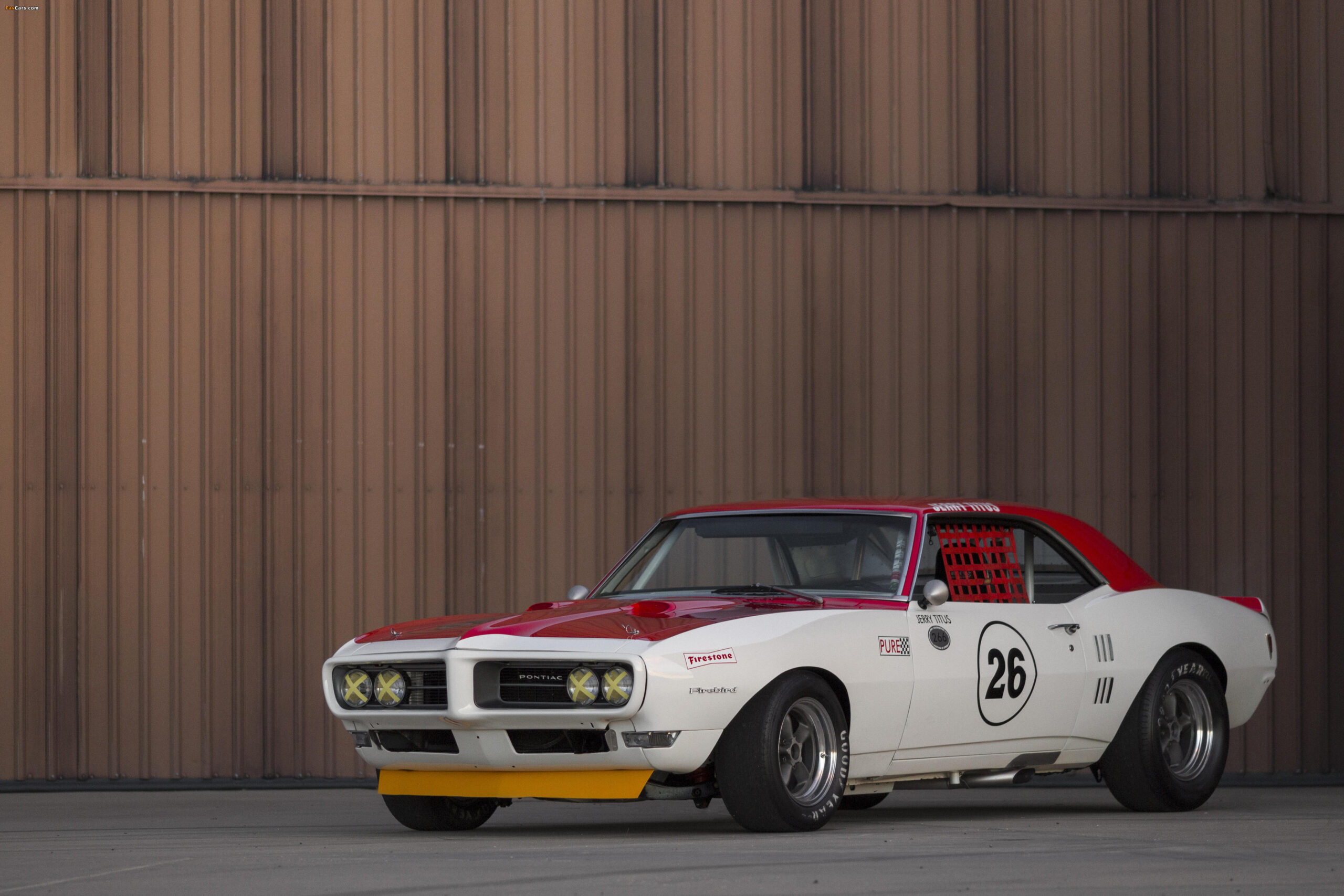 Pontiac Firebird Trans Am Race Car Wallpaper