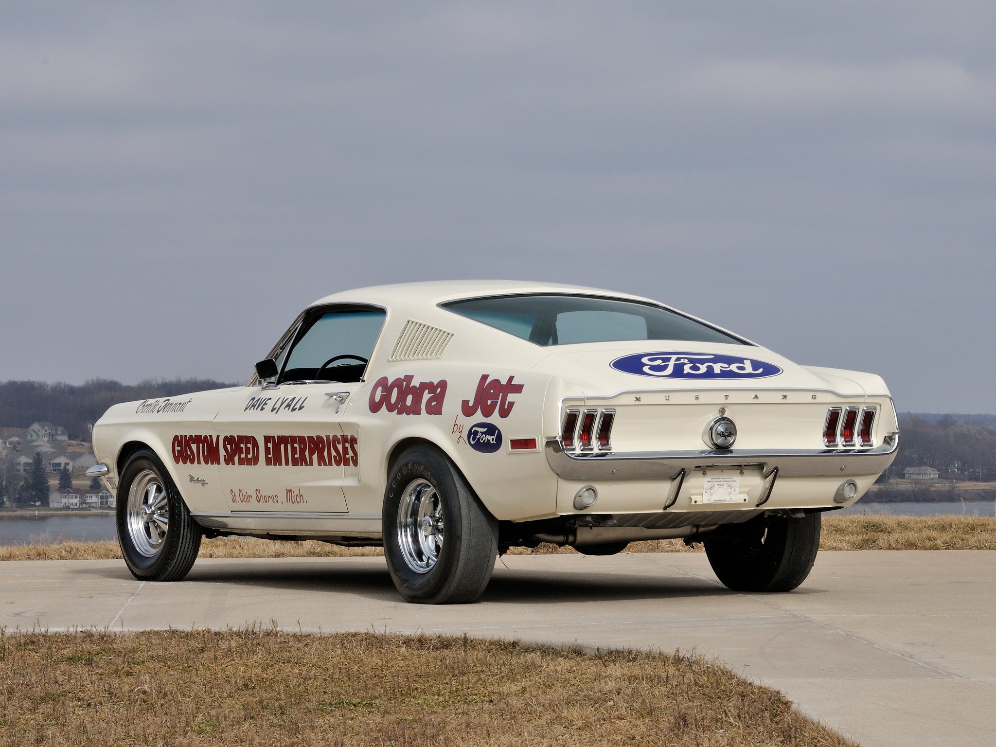 Ford Mustang Lightweight 428 Cobra Jet classic cars wallpaperx1536