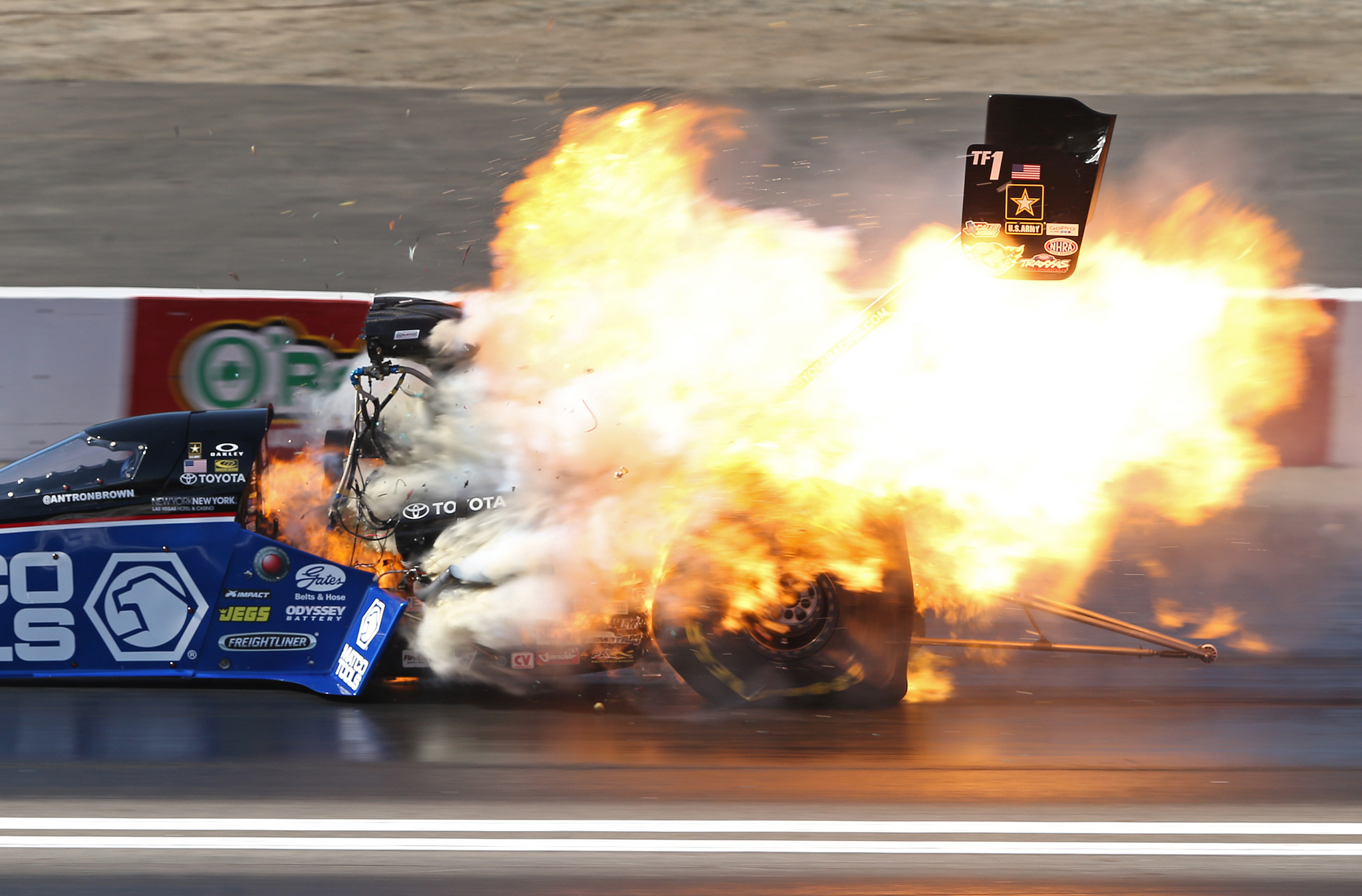 Nhra top fuel race racing drag fire explosion wallpaperx1348