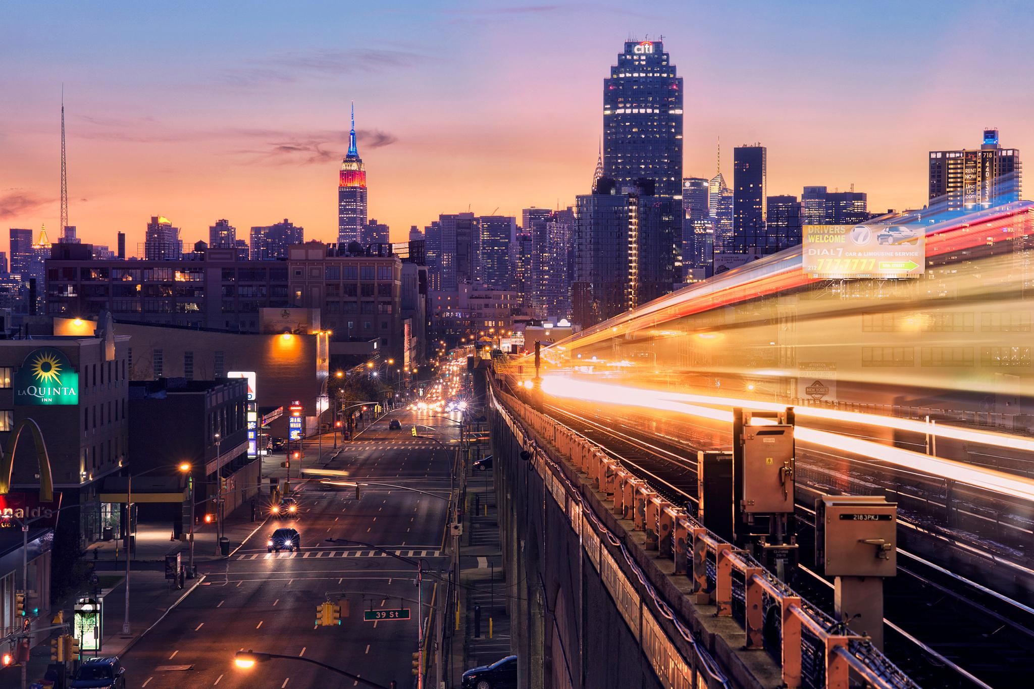 Manhattan Seen From Queens, NY • R Wallpaper. Queens Ny, Panoramic Views, Obscure Facts