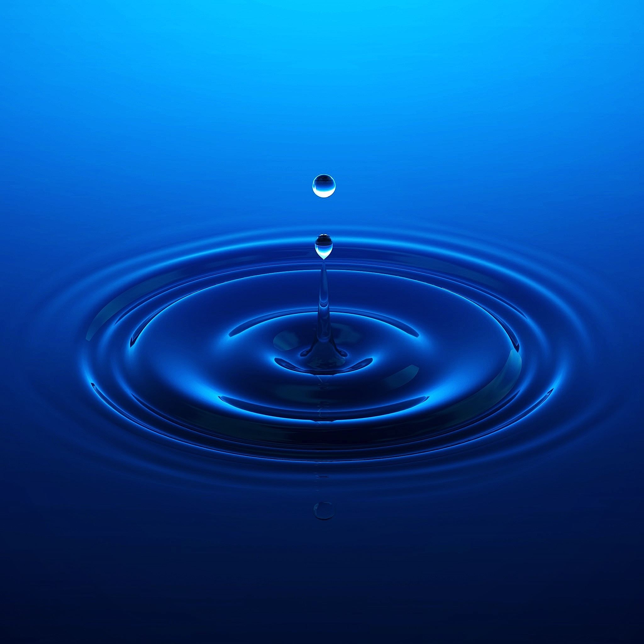 Water Drop iPad Air Wallpaper Free Download