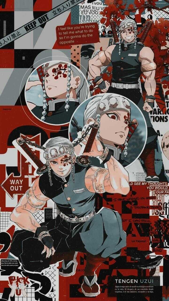 Kimetsu Tengen Uzui Wallpaper