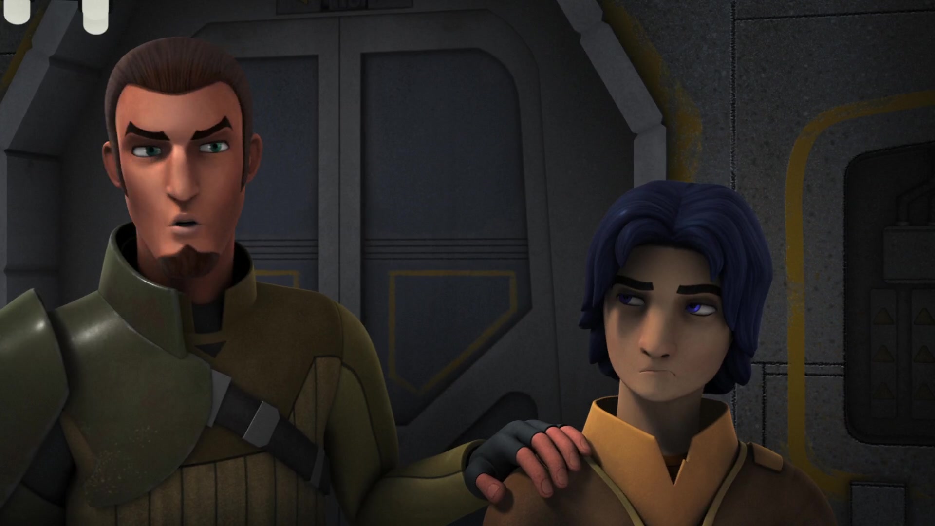 Ezra Bridger and Kanan Jarrus. Characters in Fiction