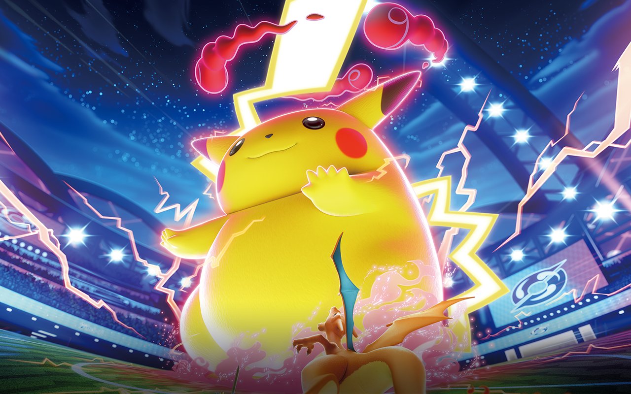 Hãy tải nền Pikachu Gigantamax về làm hình nền điện thoại của bạn ngay thôi! Với kích thước lớn hơn bình thường và sức mạnh vượt trội, Pikachu Gigantamax sẽ gợi lại ký ức tuổi thơ và mang lại niềm vui cho người chơi Pokemon trên toàn thế giới.