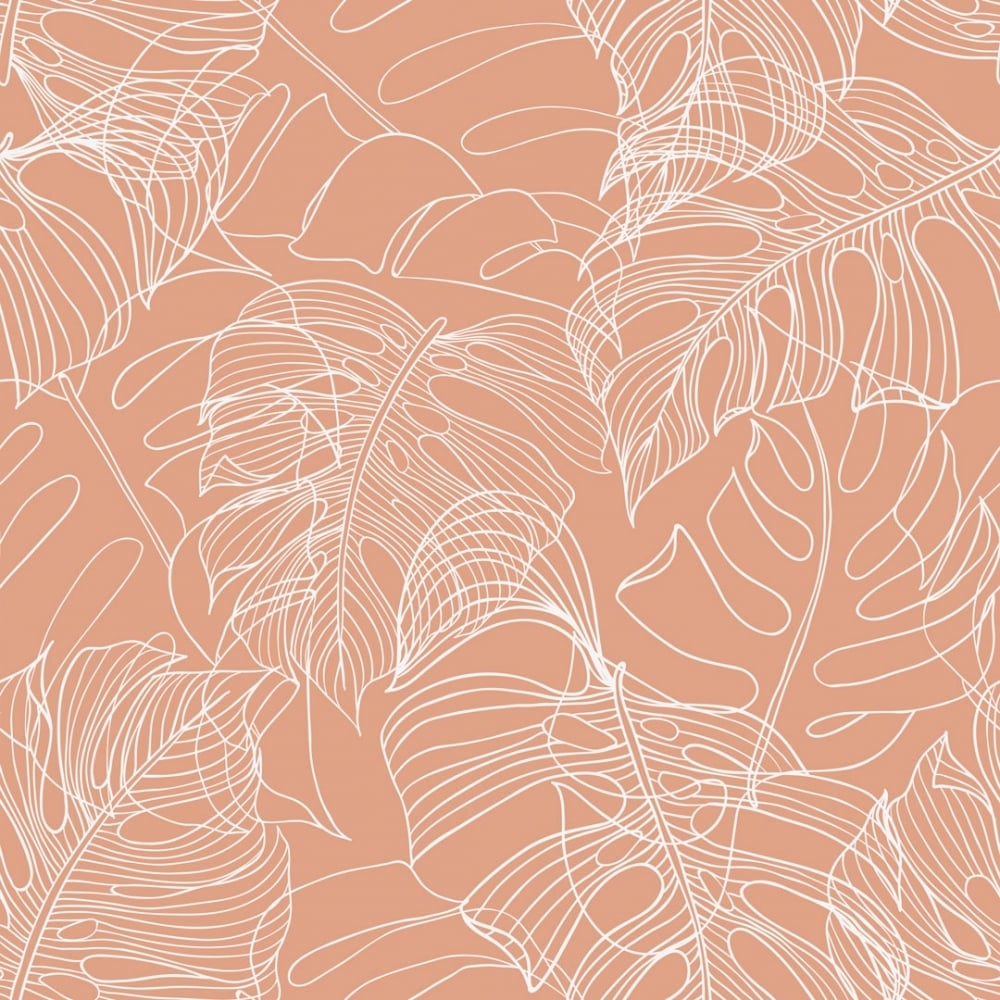 Terracotta Boho Wallpaper Peel and Stick – EazzyWalls