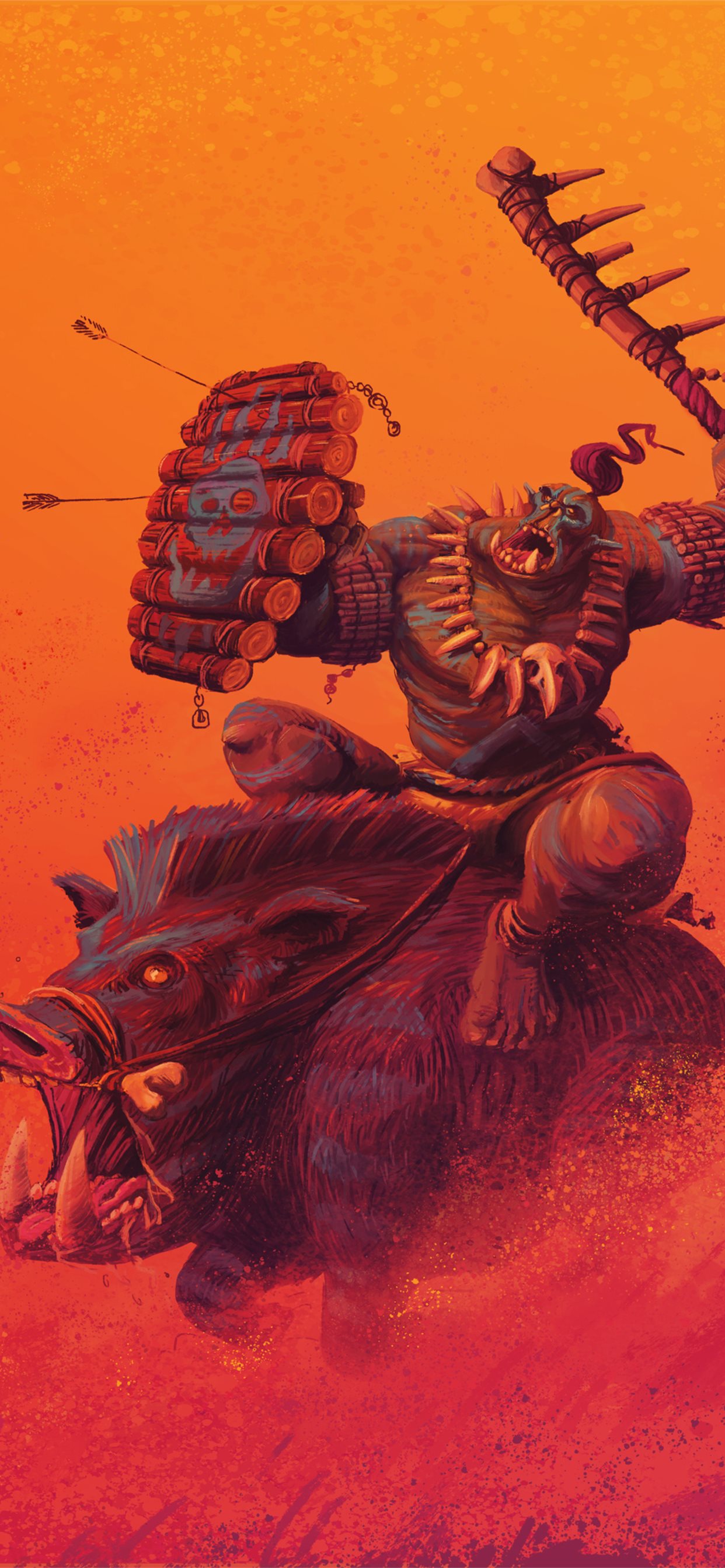 total war warhammer ii iPhone X Wallpaper Free Download