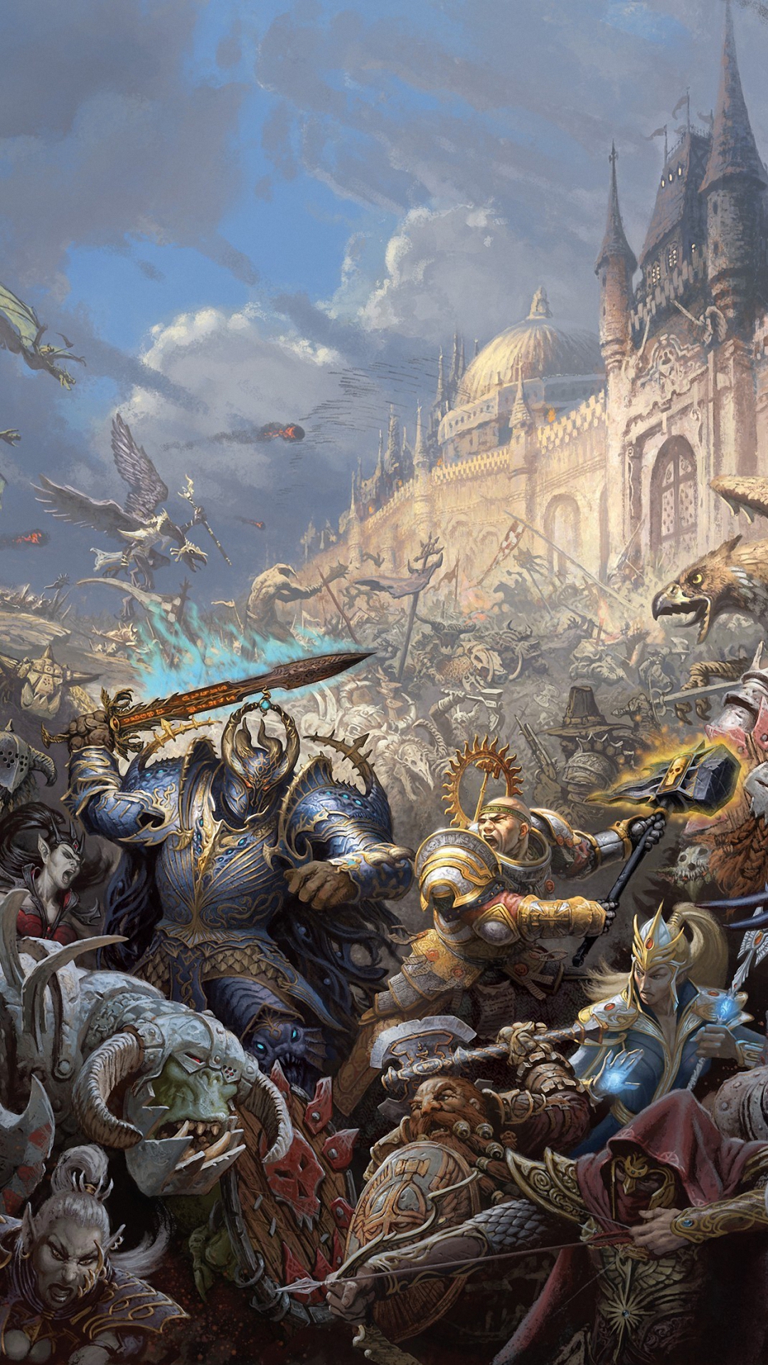 Warhammer Battle Game iPhone 6 Wallpaper HD War Warhammer Ii