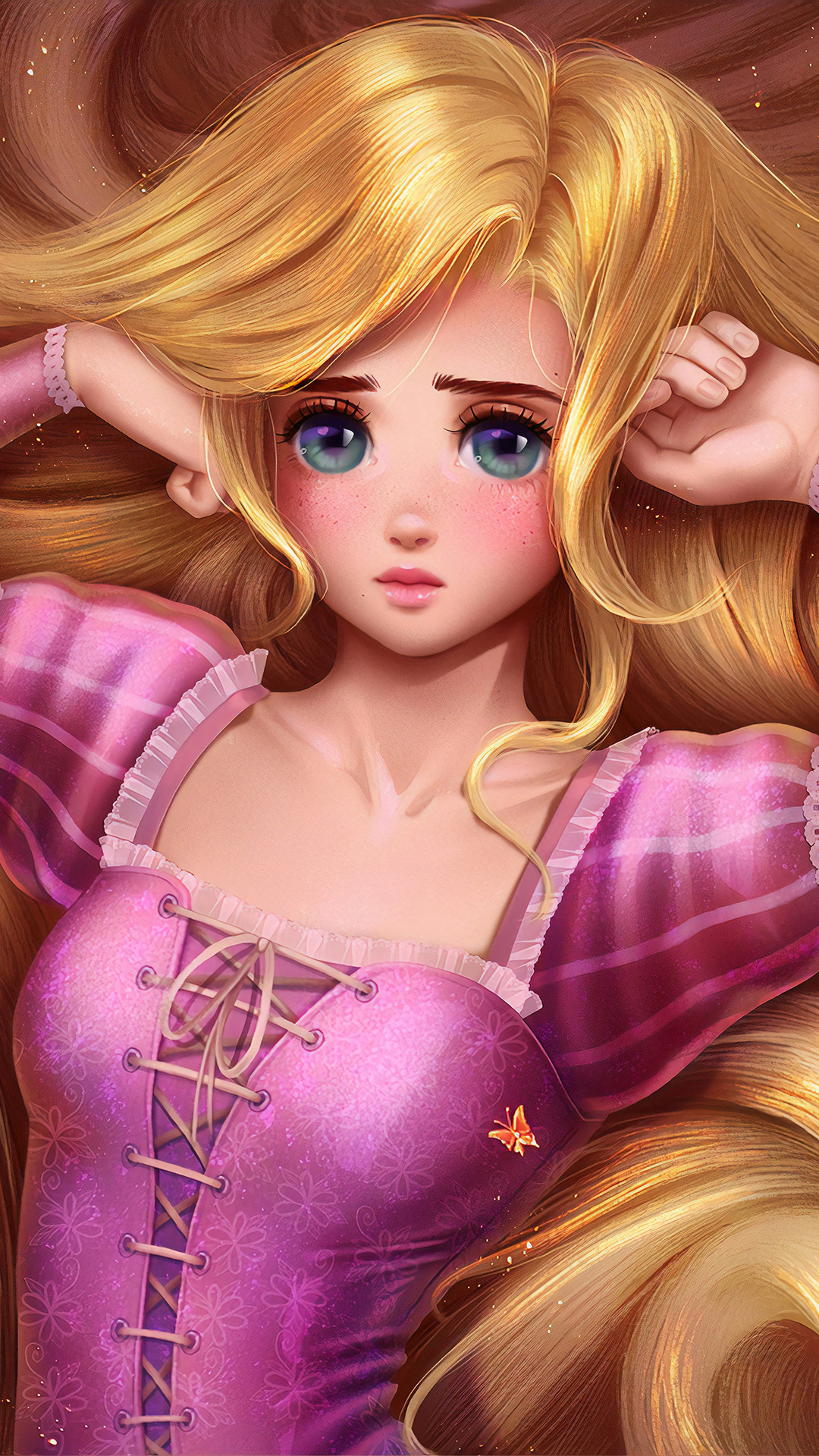 Rapunzel Disney Princess 4k iPhone 6s, 6 Plus, Pixel xl , One Plus 3t, 5 HD 4k Wallpaper, Image, Background, Photo and Picture