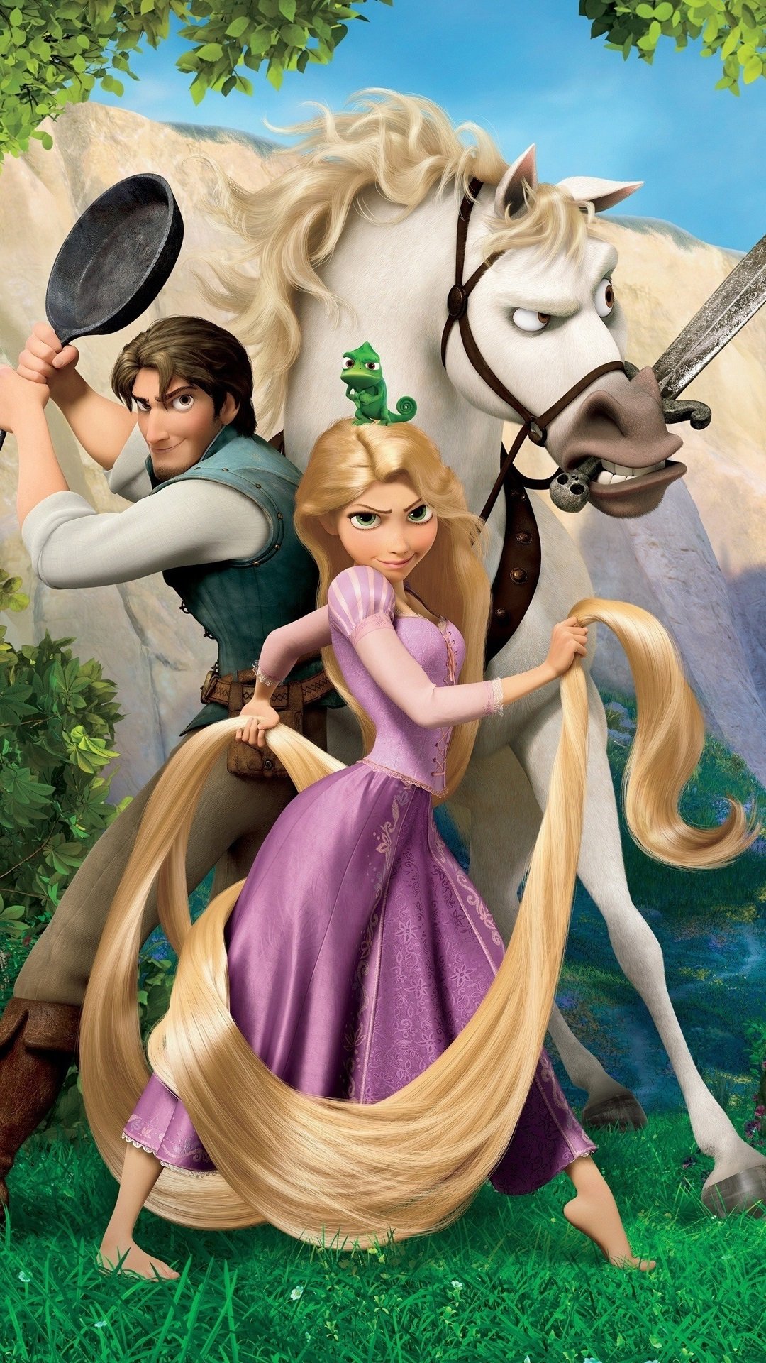 Disney Movie Tangled 1080x1920 IPhone 8 7 6 6S Plus Wallpaper, Background, Picture, Image