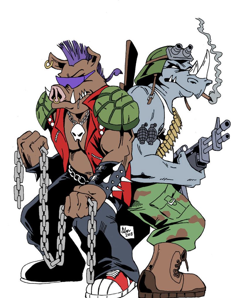 Bebop and Rocksteady. Bebop and Rocksteady by PowermasterJazz. Teenage mutant ninja turtles art, Teenage mutant ninja turtles artwork, Bebop and rocksteady