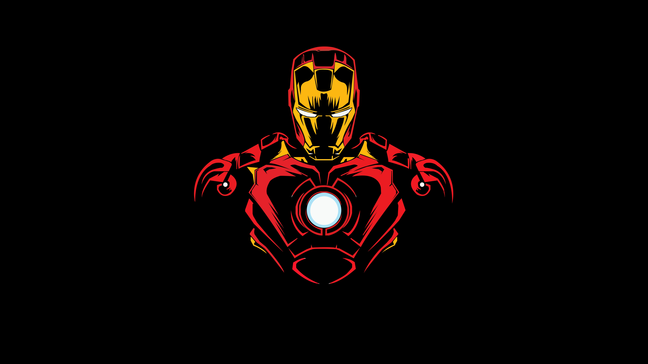 Iron Man Wallpaper 4K, Marvel Superheroes, AMOLED, Pitch Black, Graphics CGI