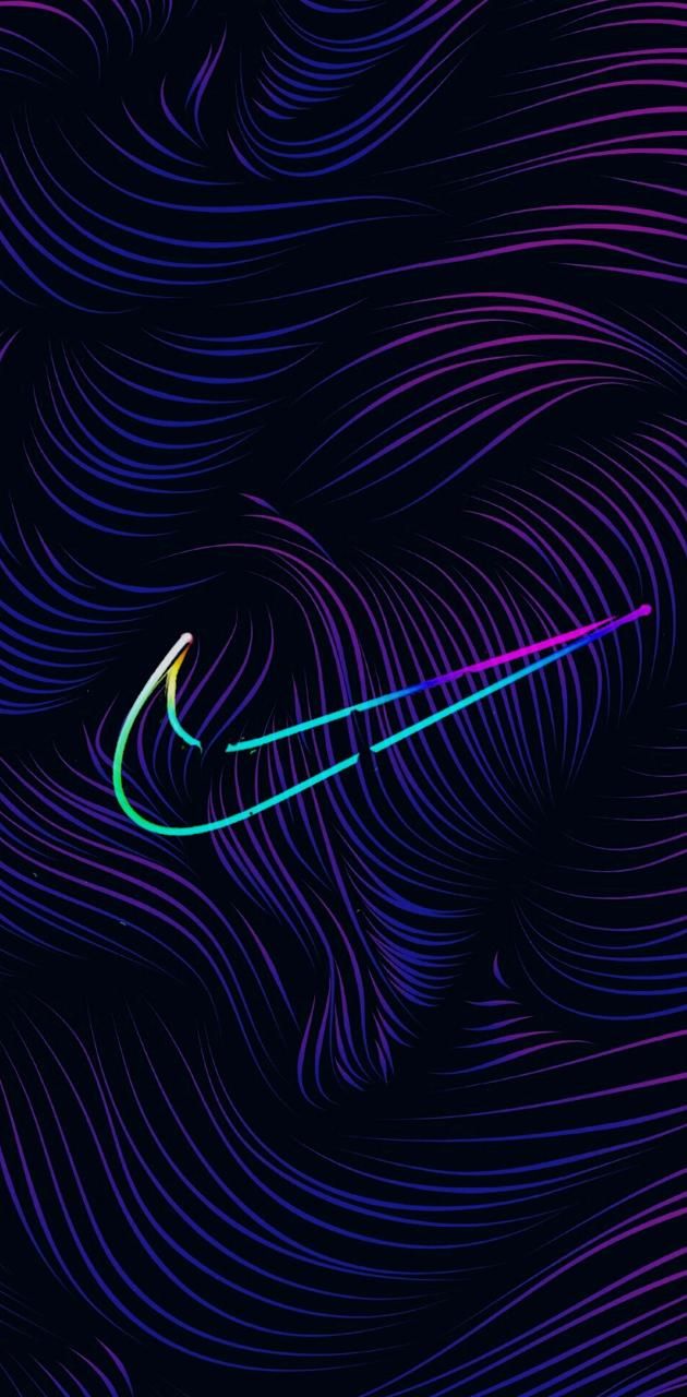 Zapisane na szybko. Nike wallpaper, Neon wallpaper, Wallpaper