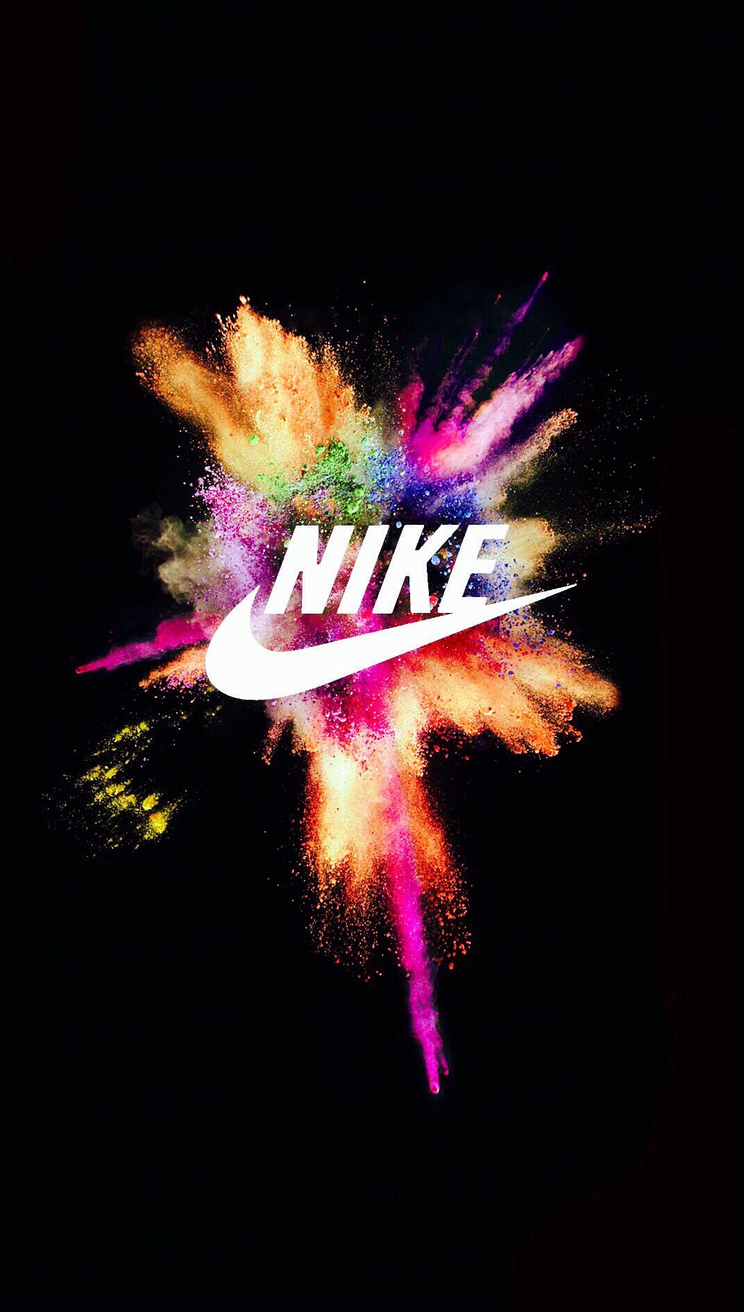 Glowing Nike Wallpaper