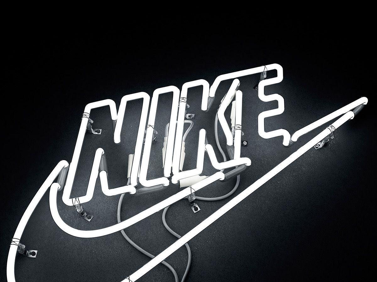 Nike / Logo Neon. Nike wallpaper, Nike, Nike logo