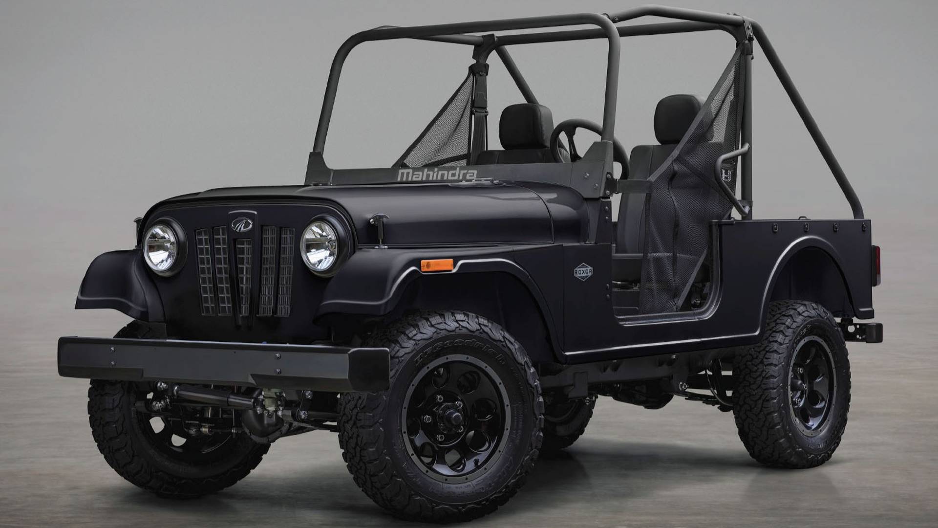 Mahindra Roxor. Motor1.com Photo
