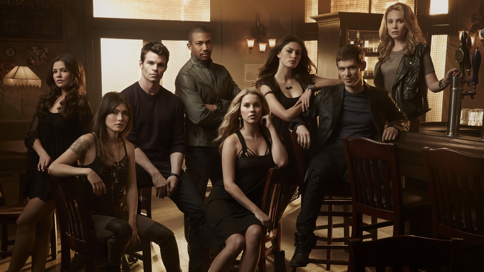 Wallpaper the originals, klaus mikaelson, elijah mikaelson, hayley, marcel gerard, davina claire