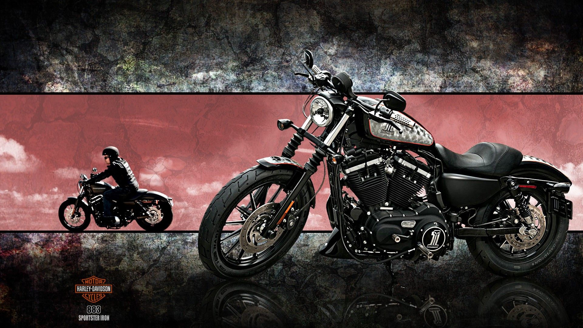 Harley Davidson XL883N HD WallpaperHDWallpaper. Harley davidson wallpaper, Harley davidson picture, Harley davidson