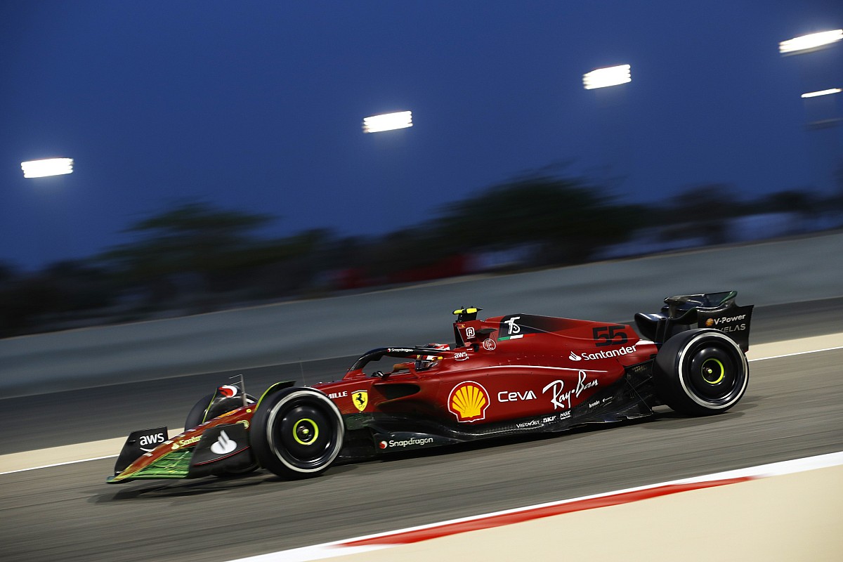 2022 Bahrain F1 test: Sainz heads Verstappen on Day 2