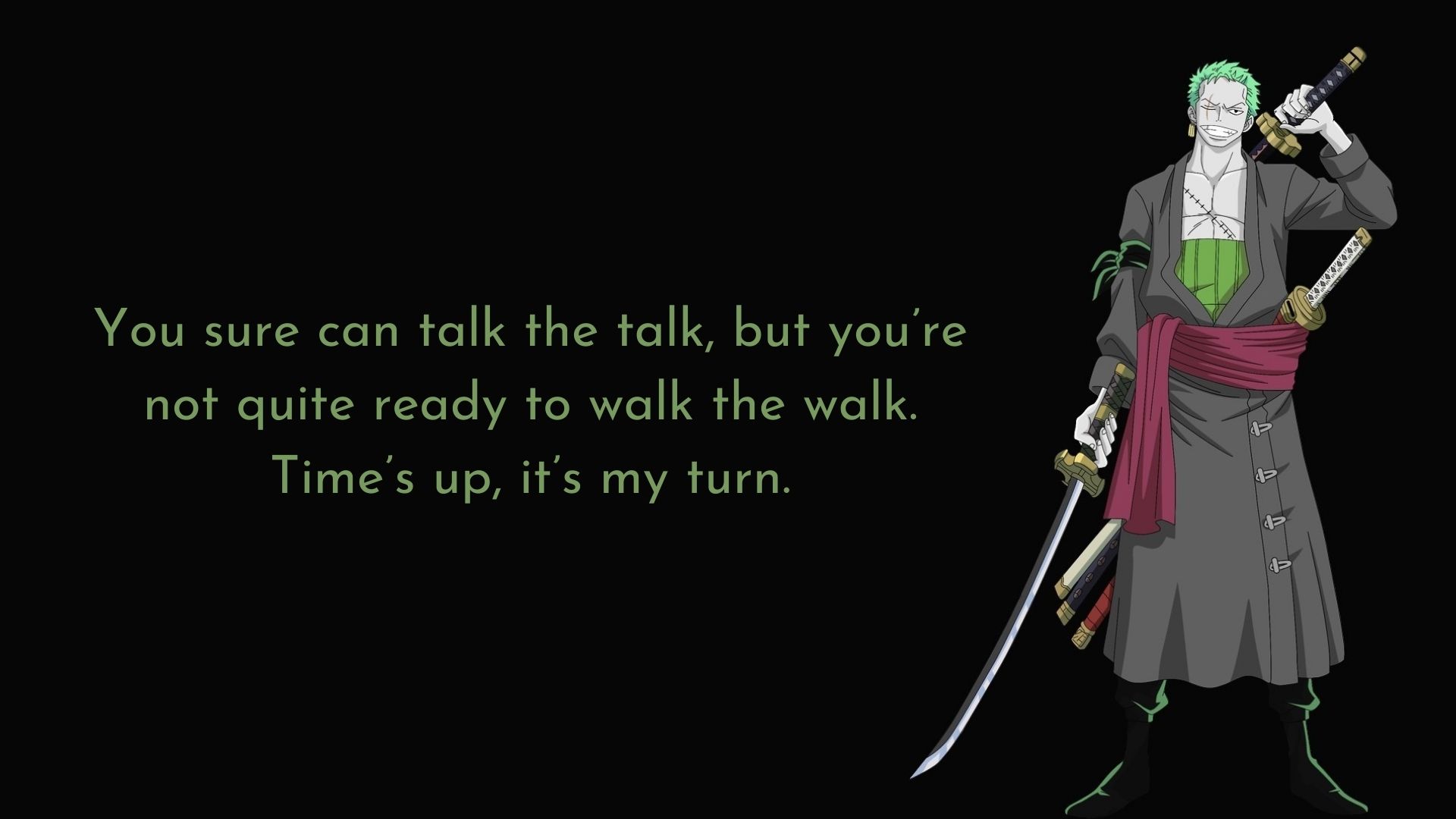Zoro Quotes Wallpapers Wallpaper Cave