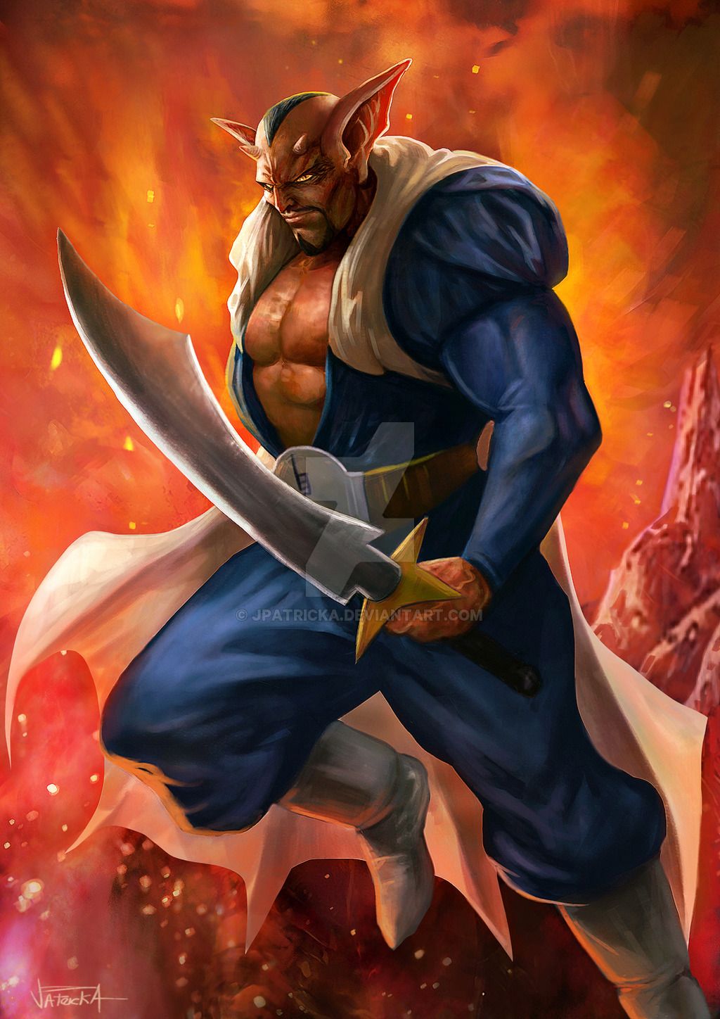 Dabura. Dragon ball art, Dragon ball wallpaper, Dragon ball