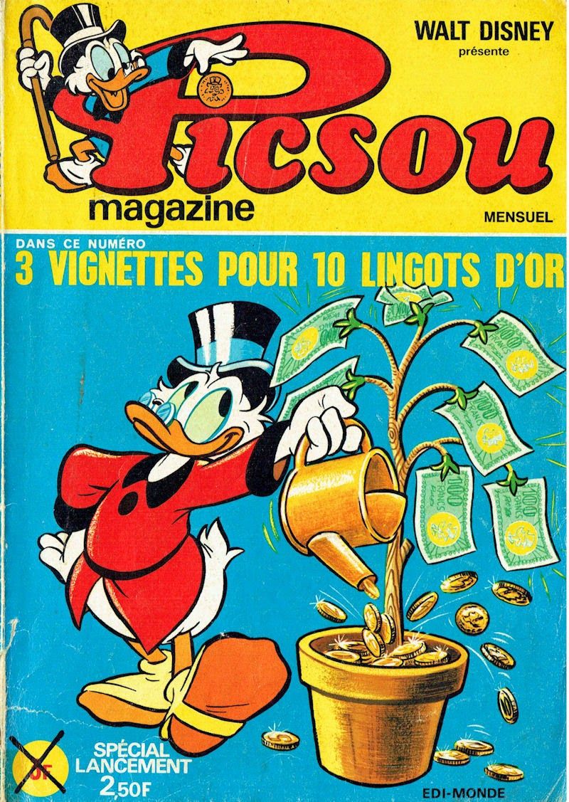 Le journal de Mickey: Picsou magazine 003. Magazines for kids, Disney magazine, Cute disney wallpaper