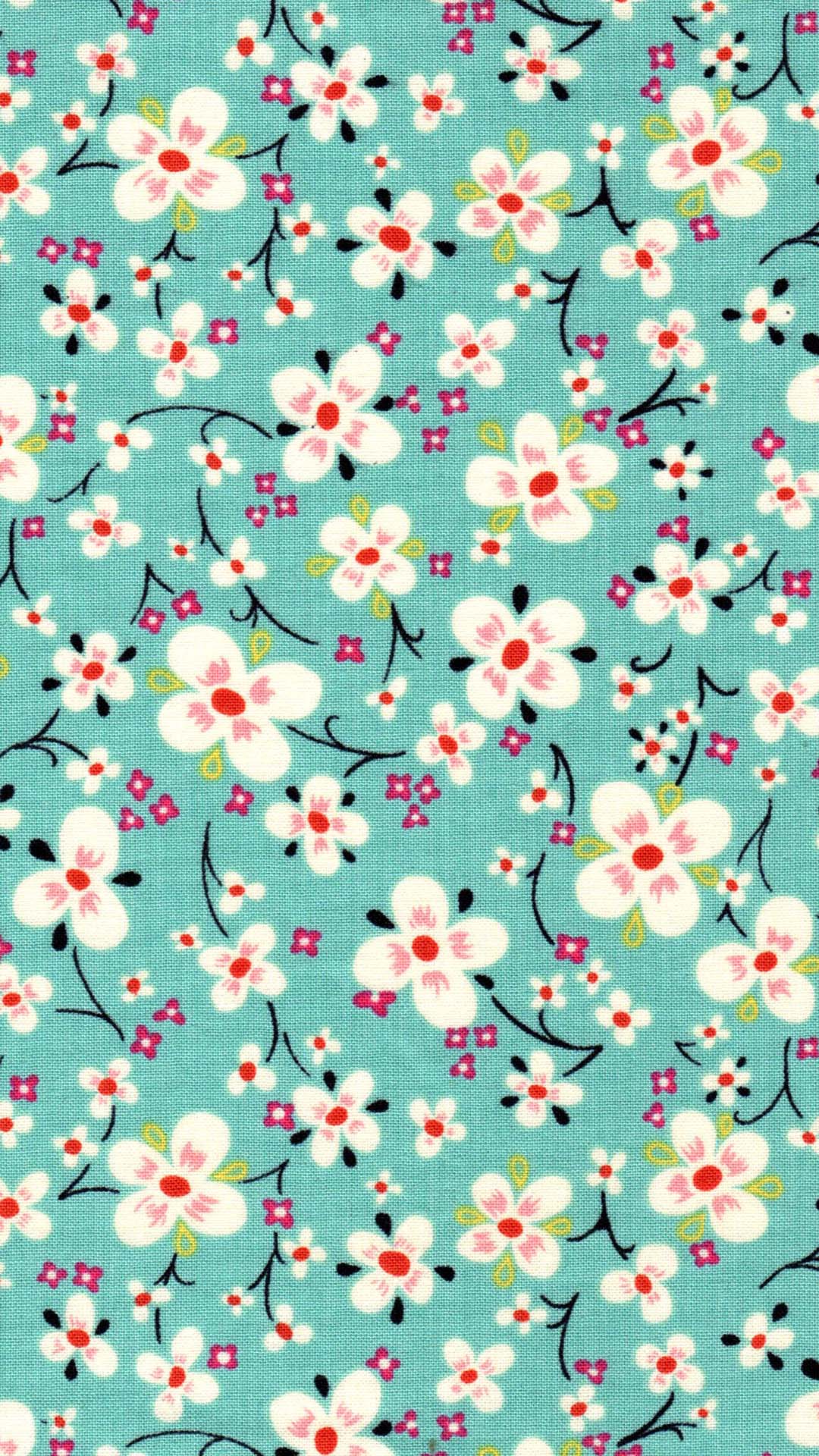 Flower Pattern Wallpaper Blossom Fabric Wallpaper & Background Download
