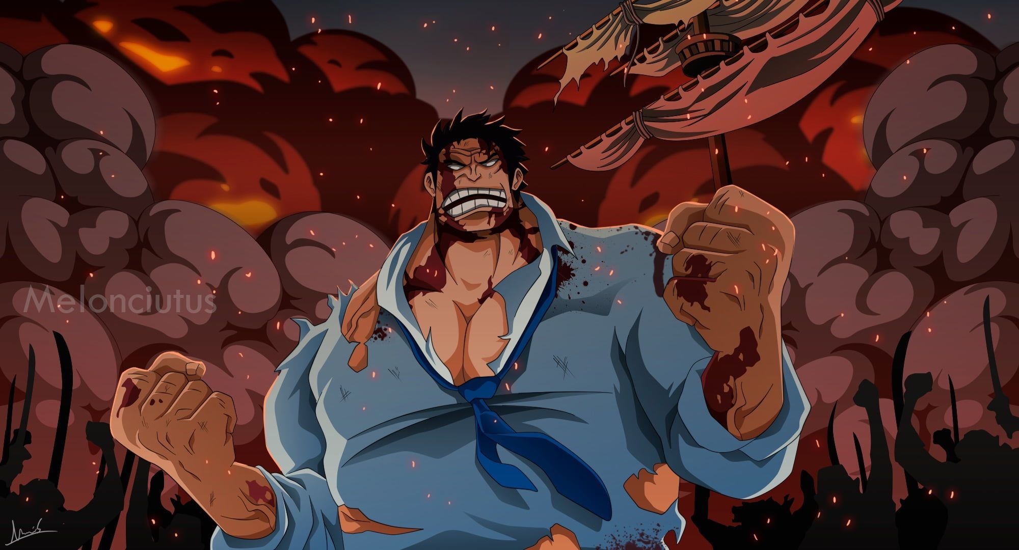 One Piece Garp Wallpapers - Wallpaper Cave