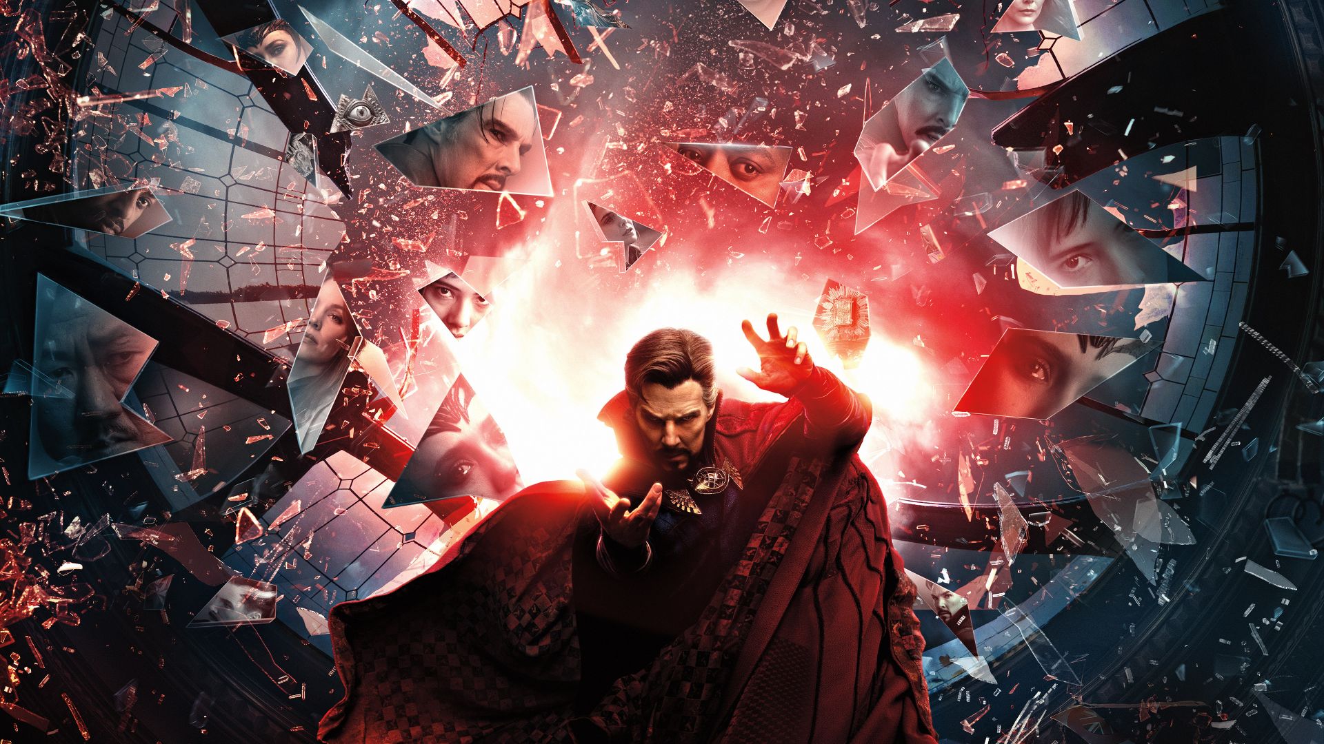 Doctor strange in the multiverse of madness, movie poster, 2022 wallpaper, hd image, picture, background, ee8132