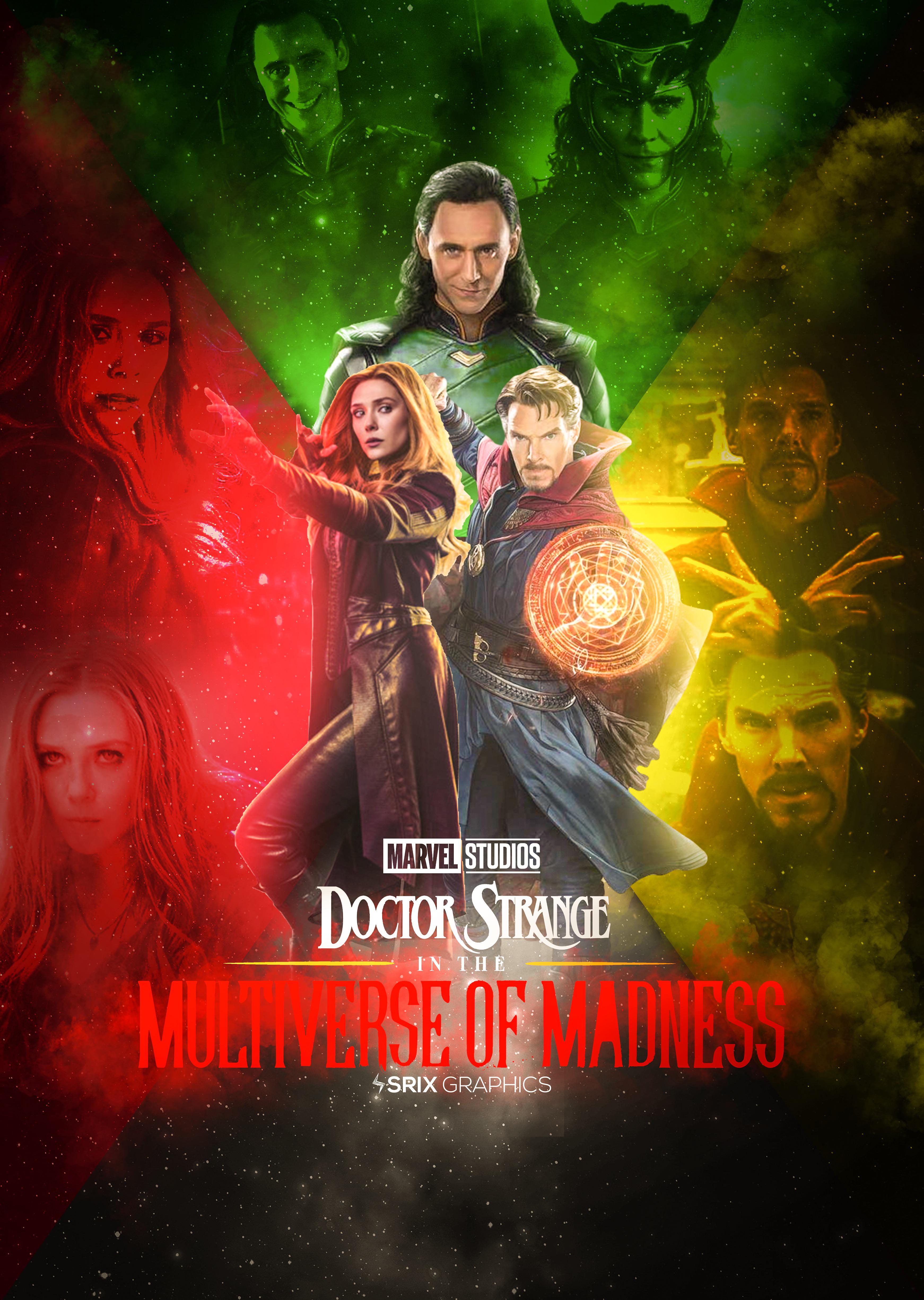 Doctor Strange in the Multiverse of Madness fan poster! By @srixgraphics : r/marvelstudios