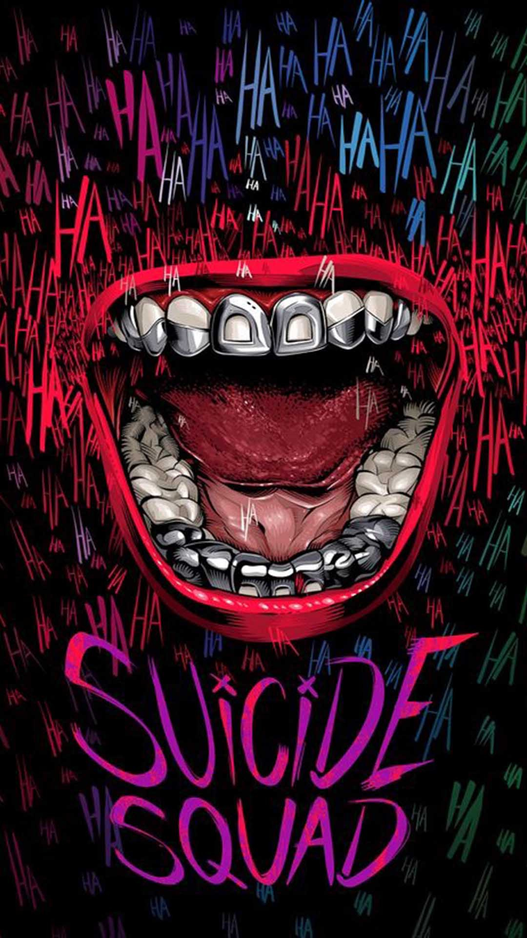 Suicide Squad Wallpaper for iPhone 11, Pro Max, X, 8, 7, 6