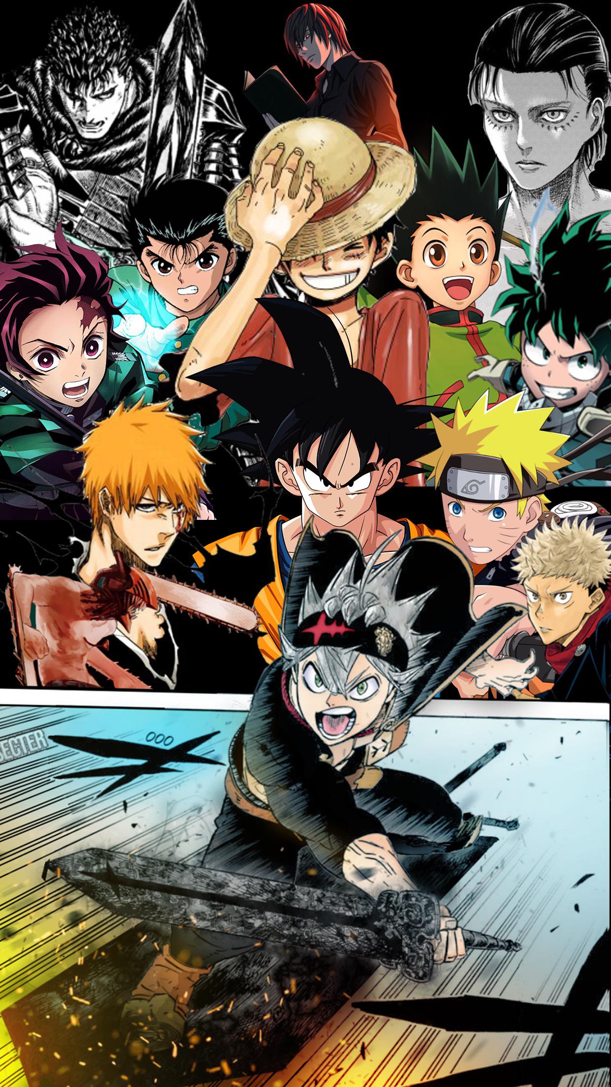 Jump Heroes, anime, manga, shonen, HD wallpaper | Peakpx