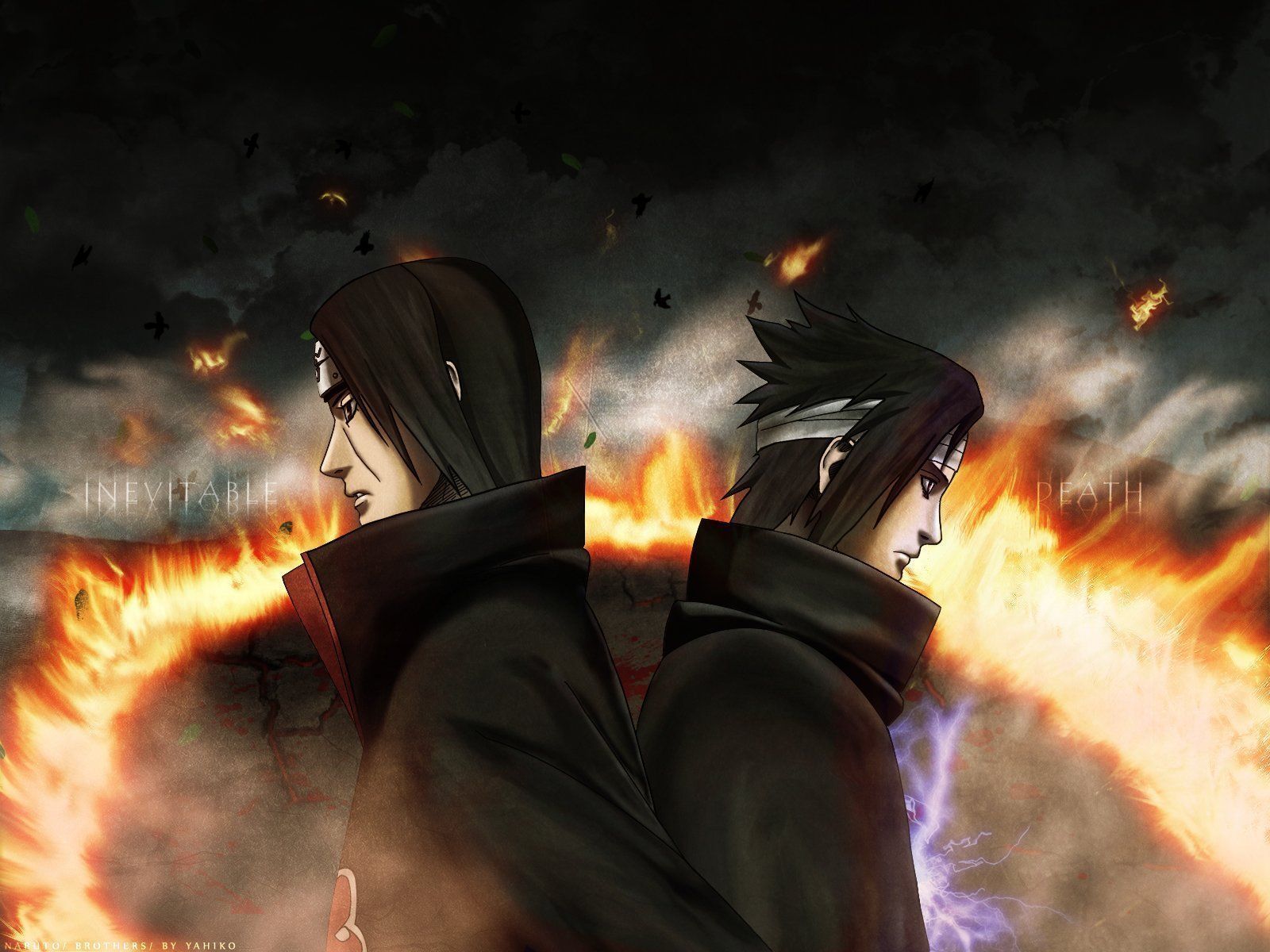 Itachi And Sasuke And Itachi Desktop Wallpaper HD