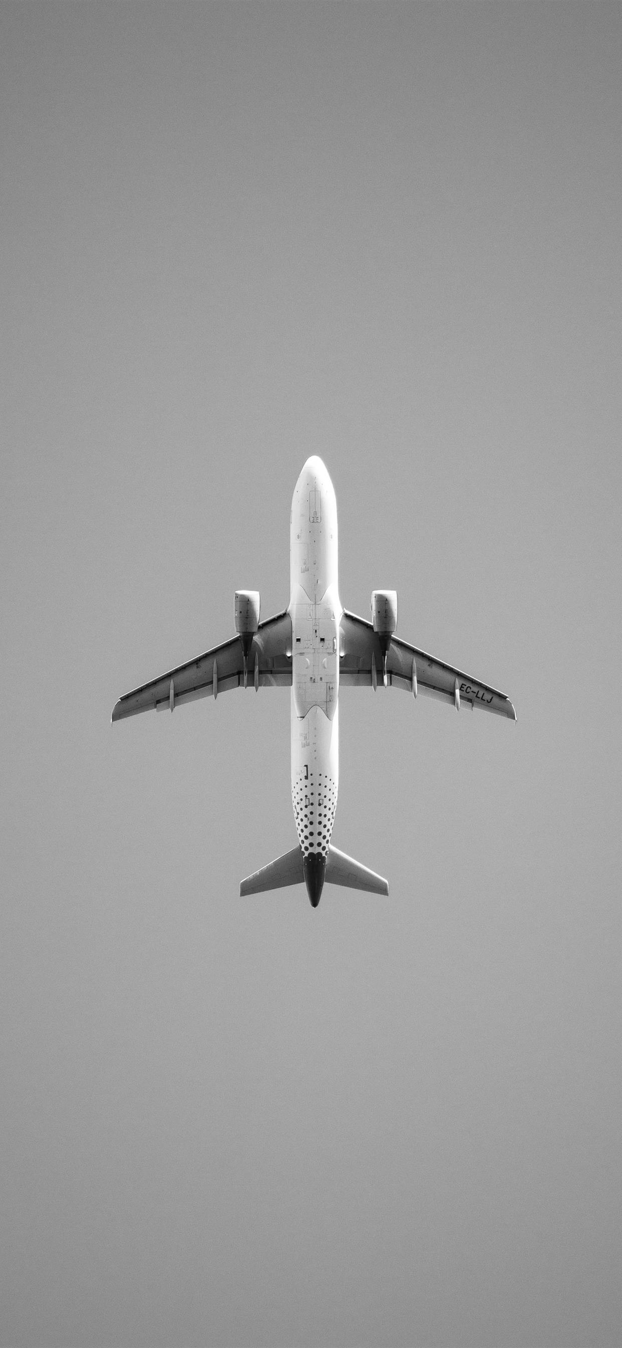Just a plane iPhone X Wallpaper Free Download